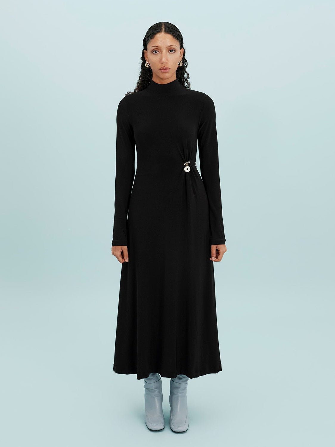 The Coin Cinch Jersey Dress