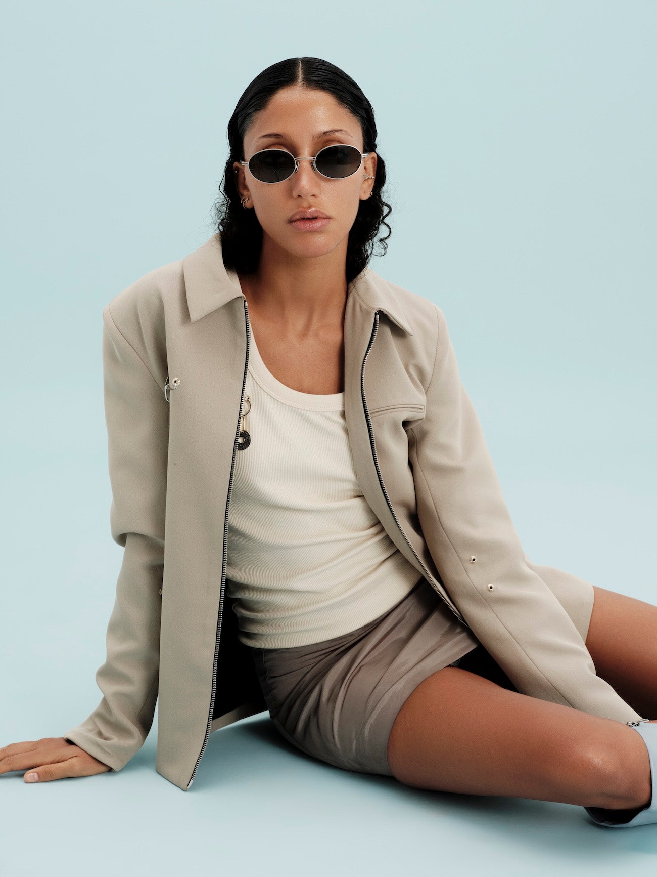 The Coin Zip Front Jacket