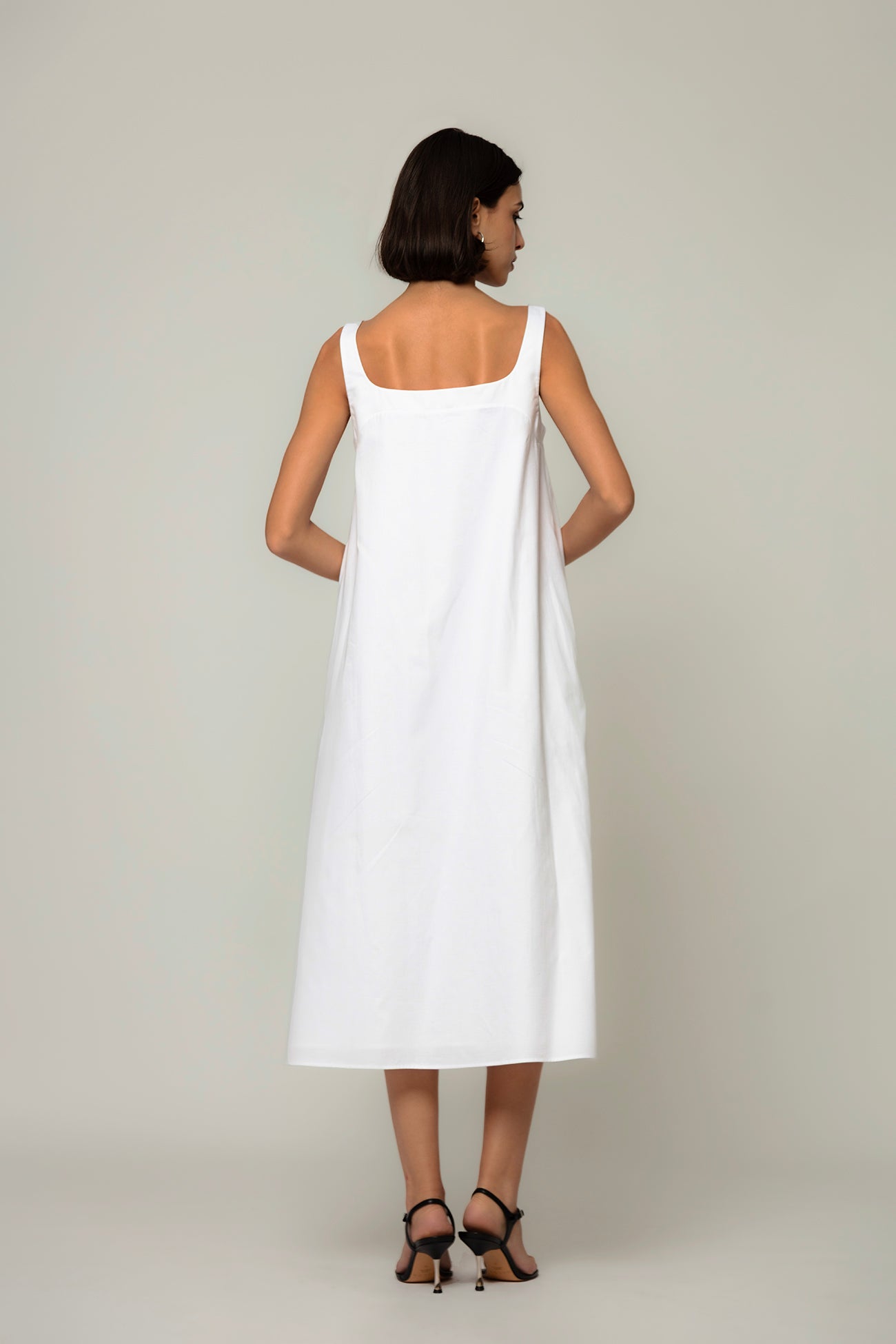 Garden Cotton Midi Dress