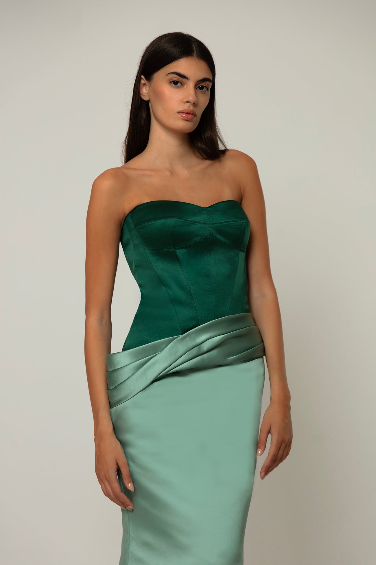 The Two-Tone Undressed Gown