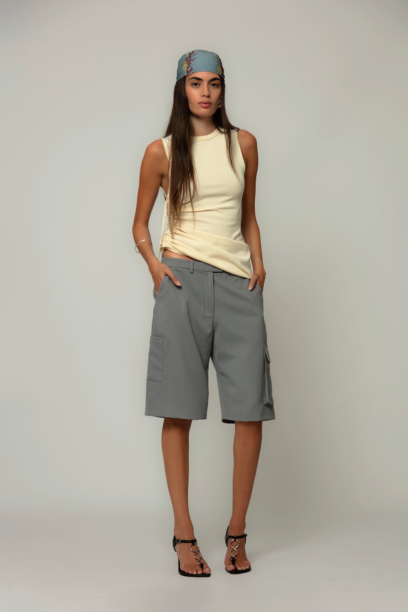 Low Waist Cargo Shorts