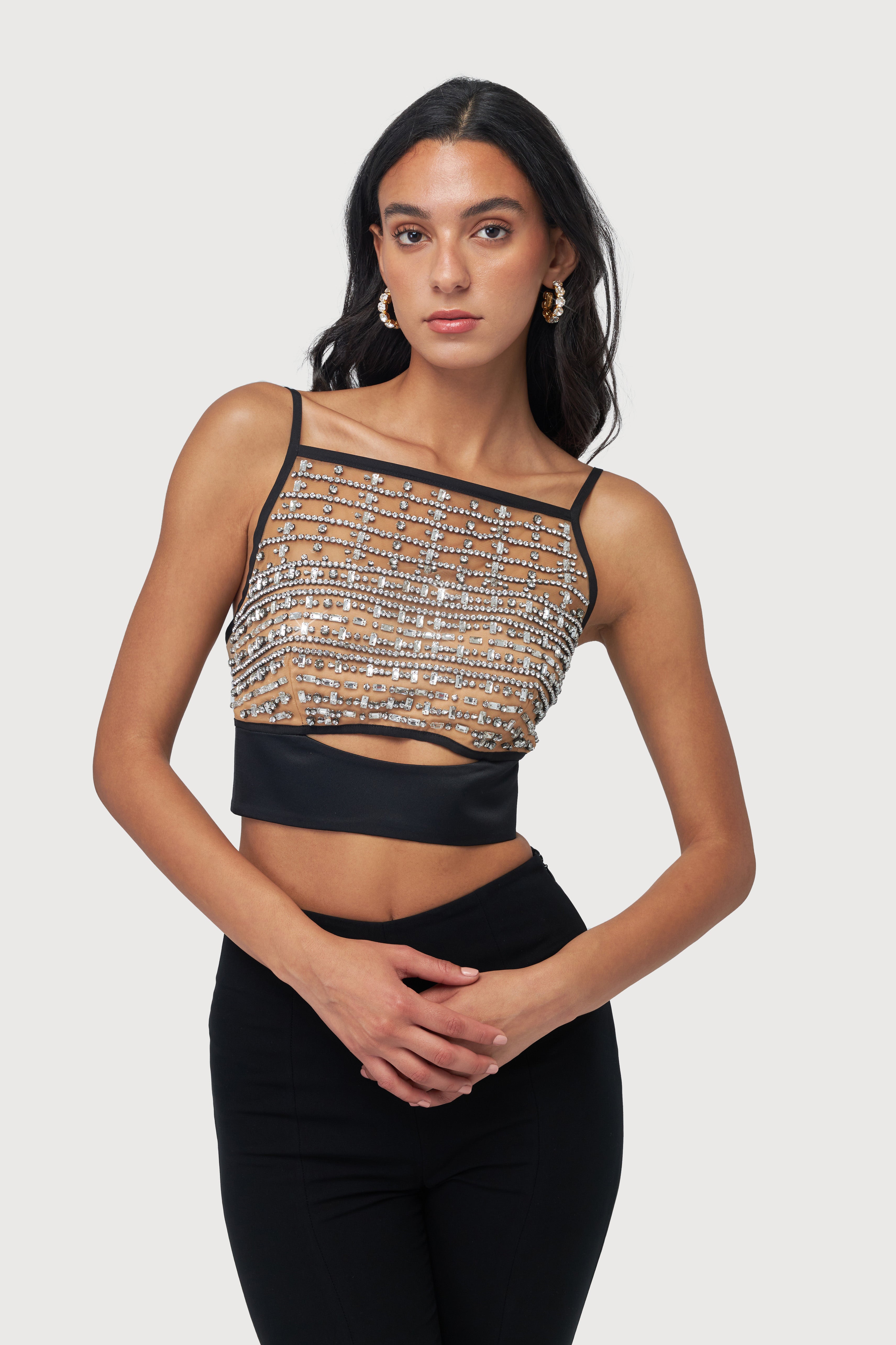Crystal Duchess Crop Top