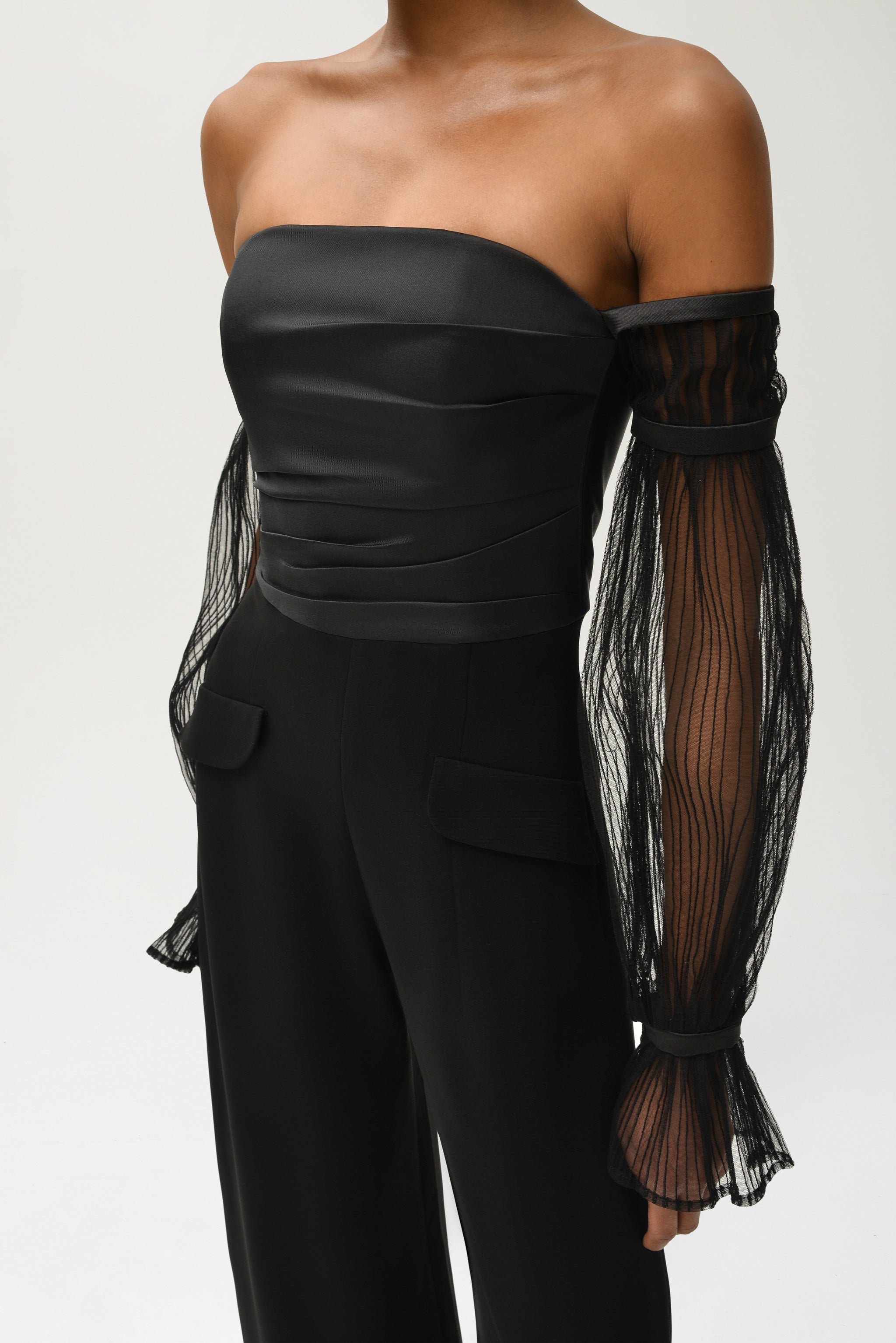 Strapless Optimist Jumpsuit - Nafsika Skourti