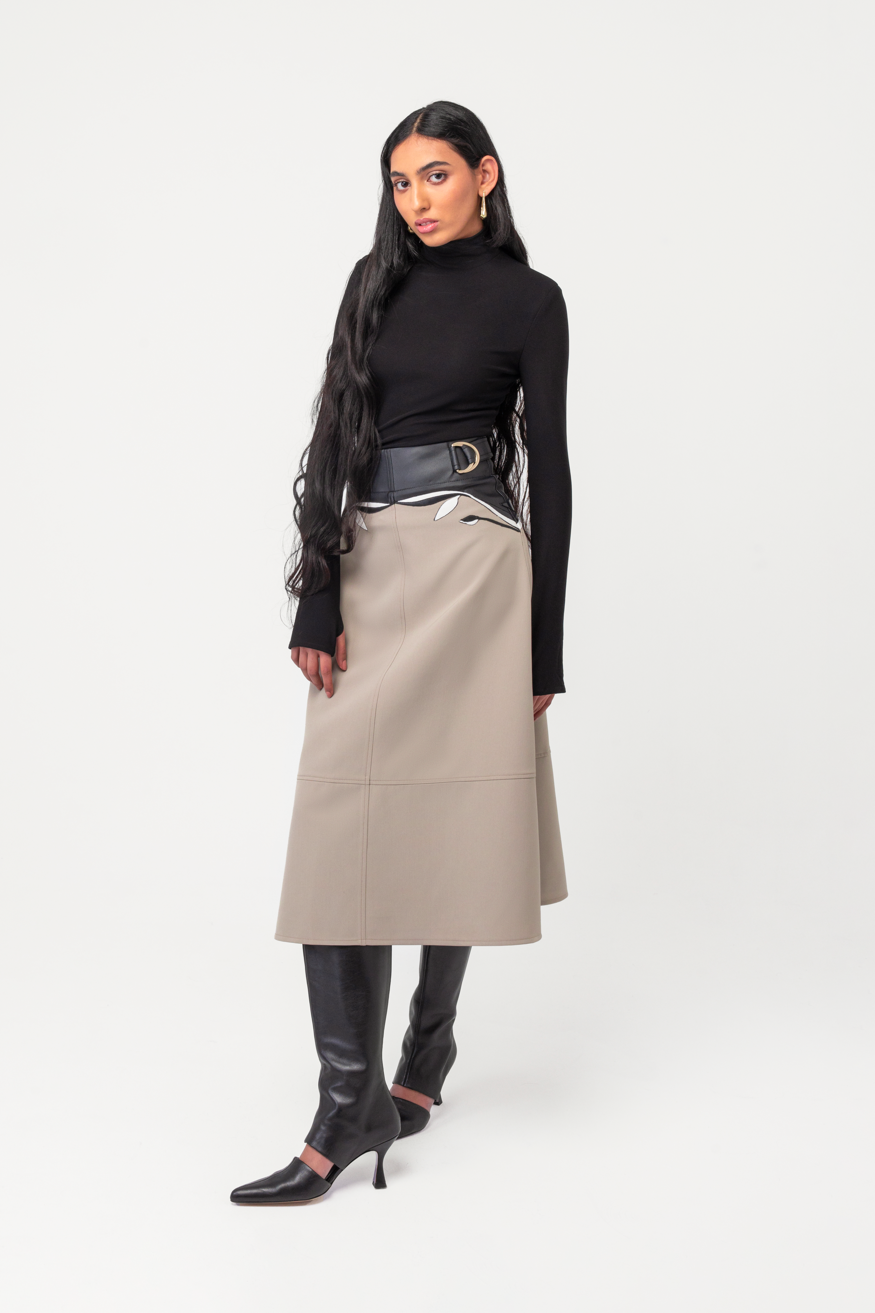 Vine A-Line Skirt
