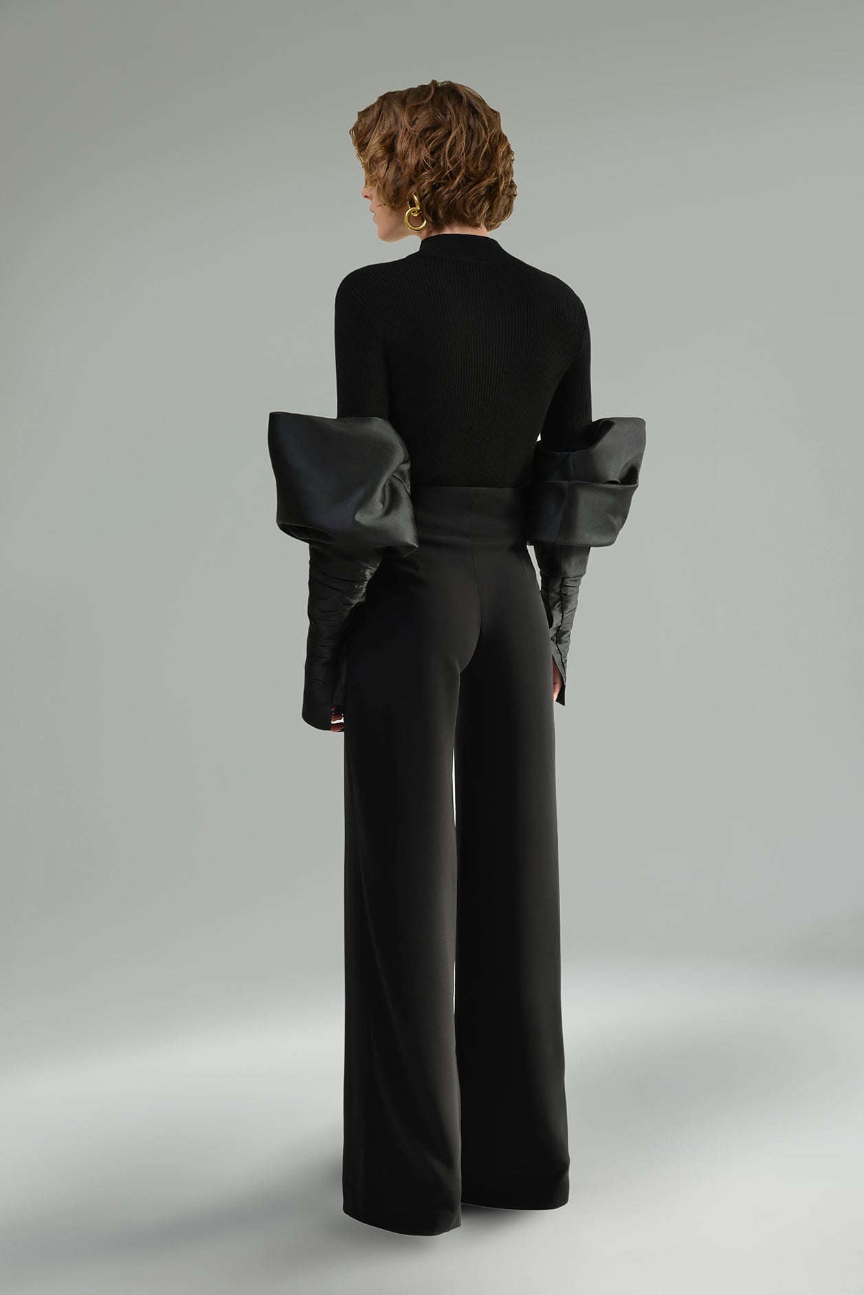 Turtleneck with Couture Sleeves