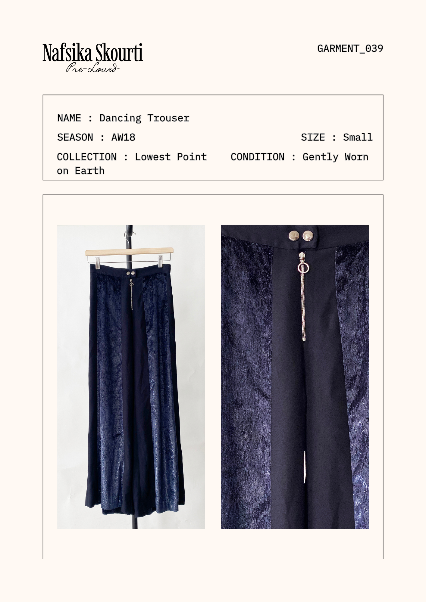 Pre-Loved Dancing Trouser