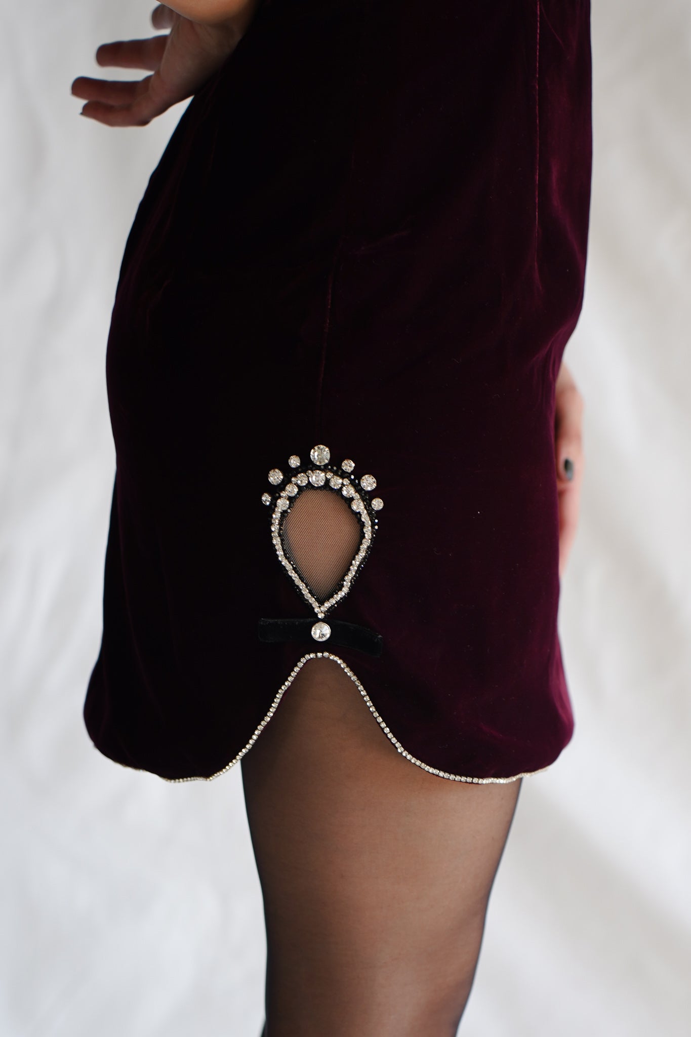 Keyhole Mini Dress - Nafsika Skourti