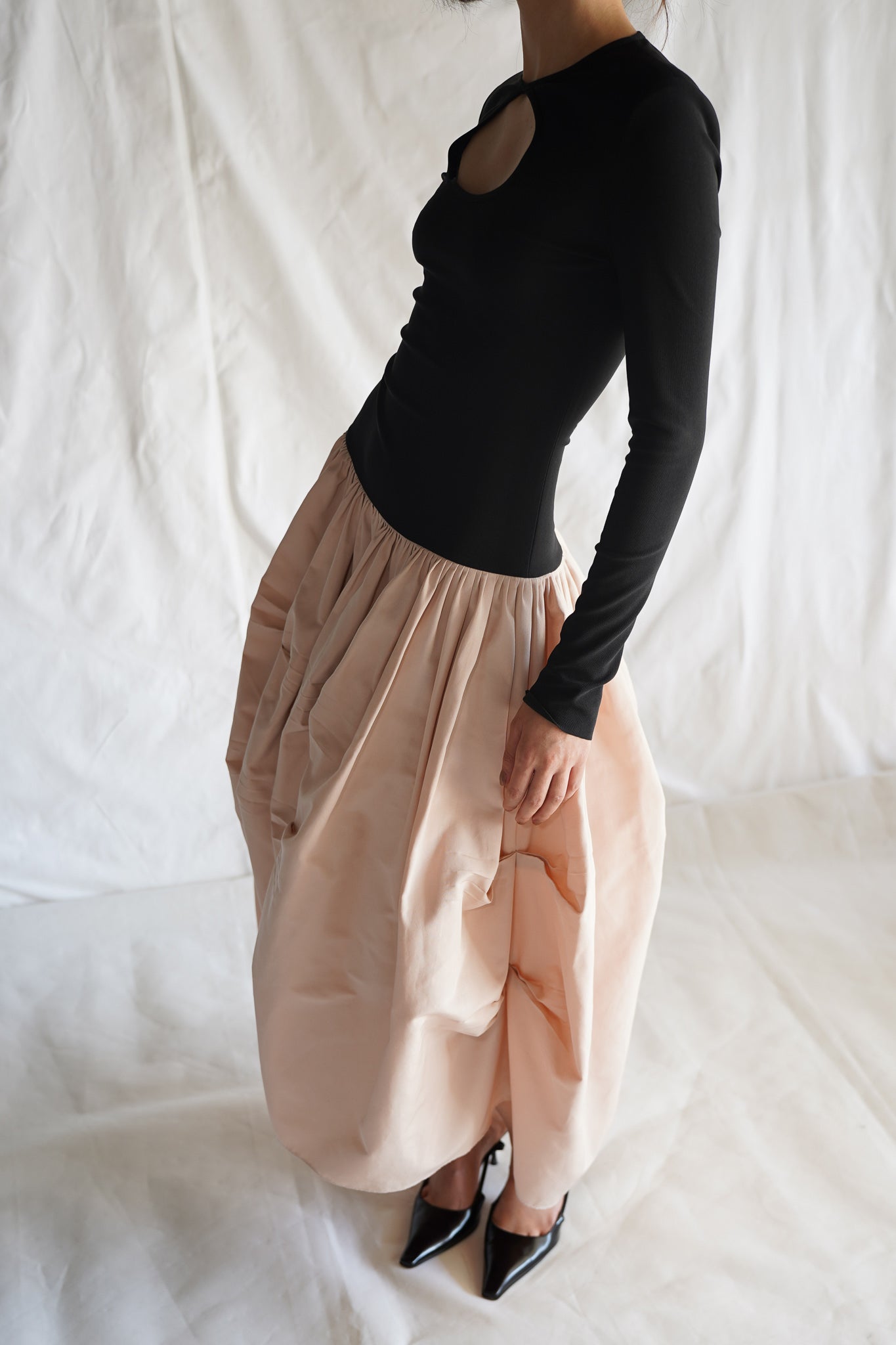 Aria Dress with Jersey Top (SALE)