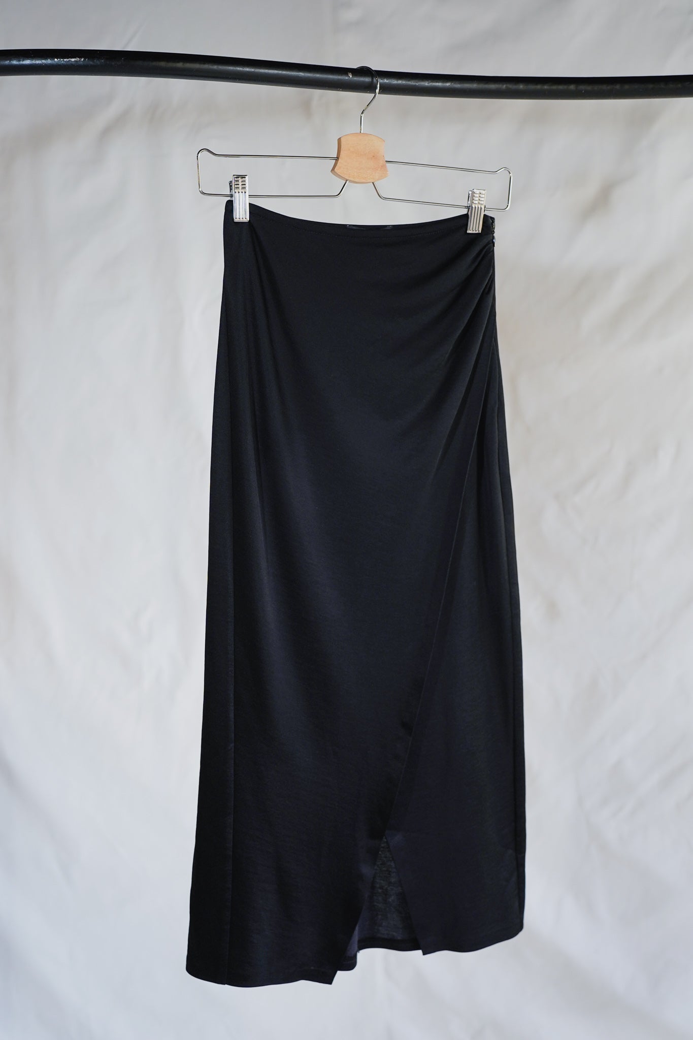 Kiku Jersey Skirt Black
