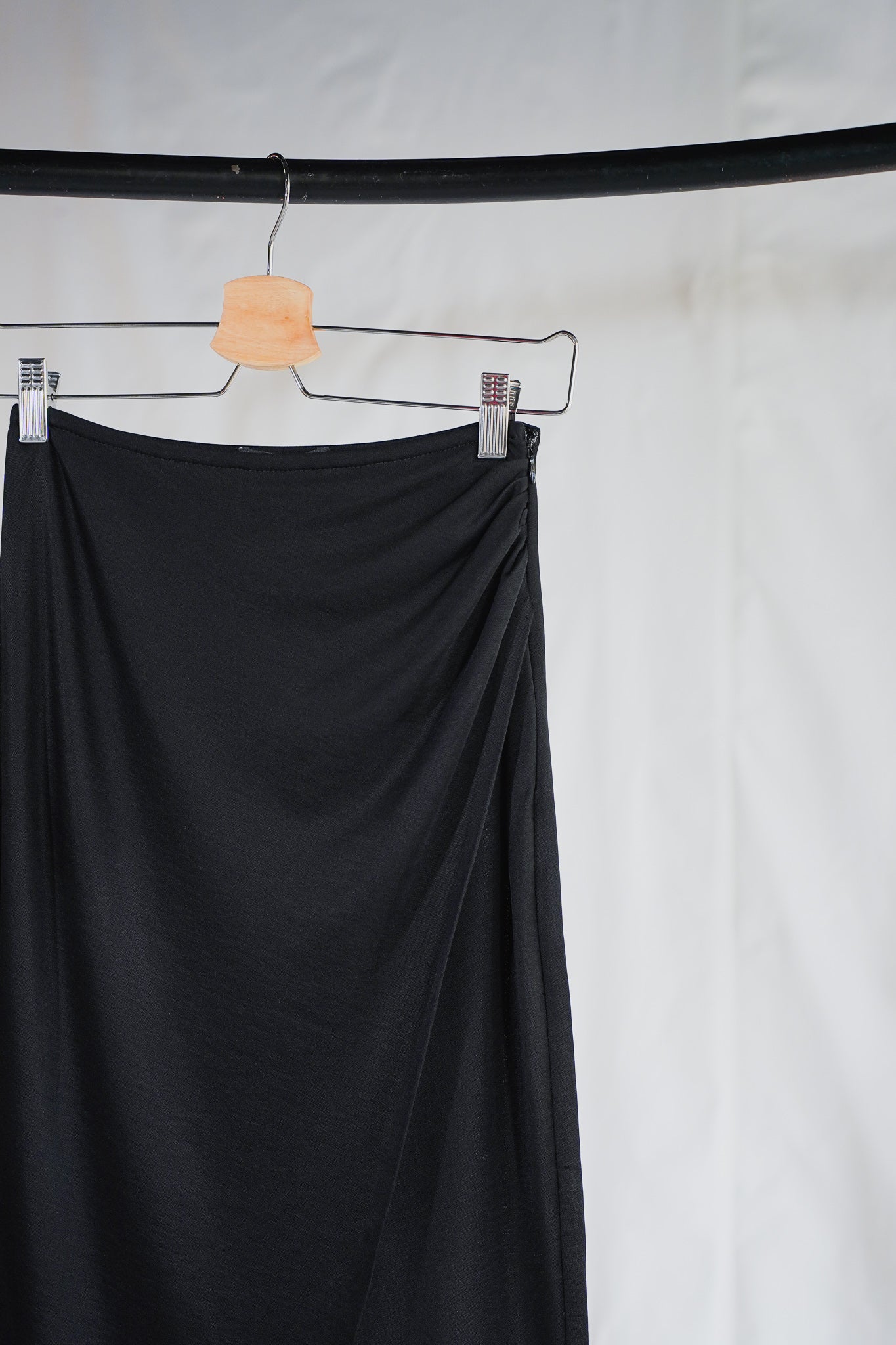 Kiku Jersey Skirt Black