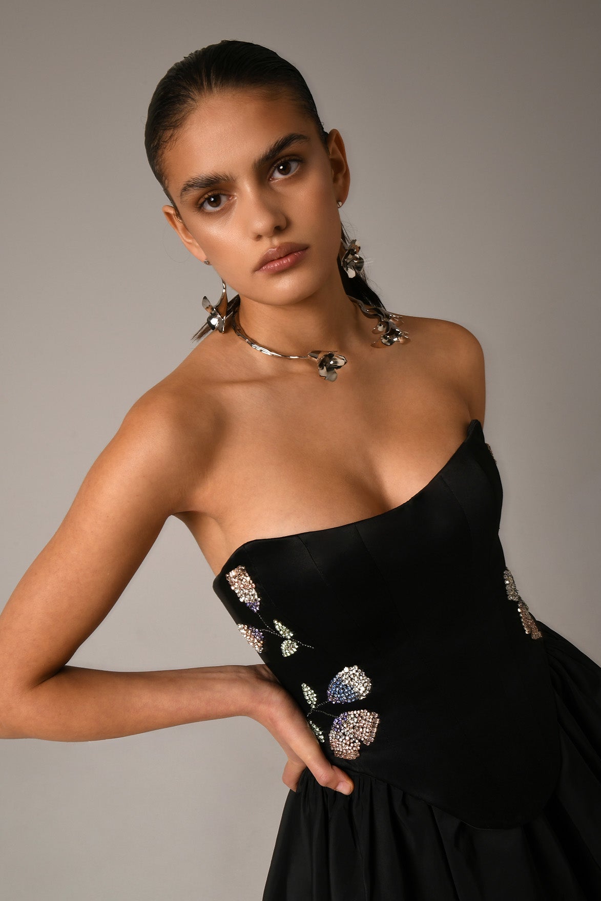 The Selma Crystal Corset