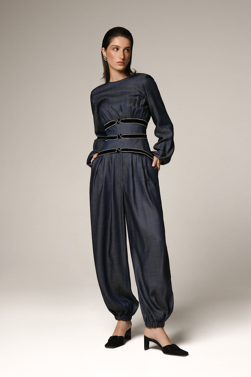 Crescent Corset Long Sleeve