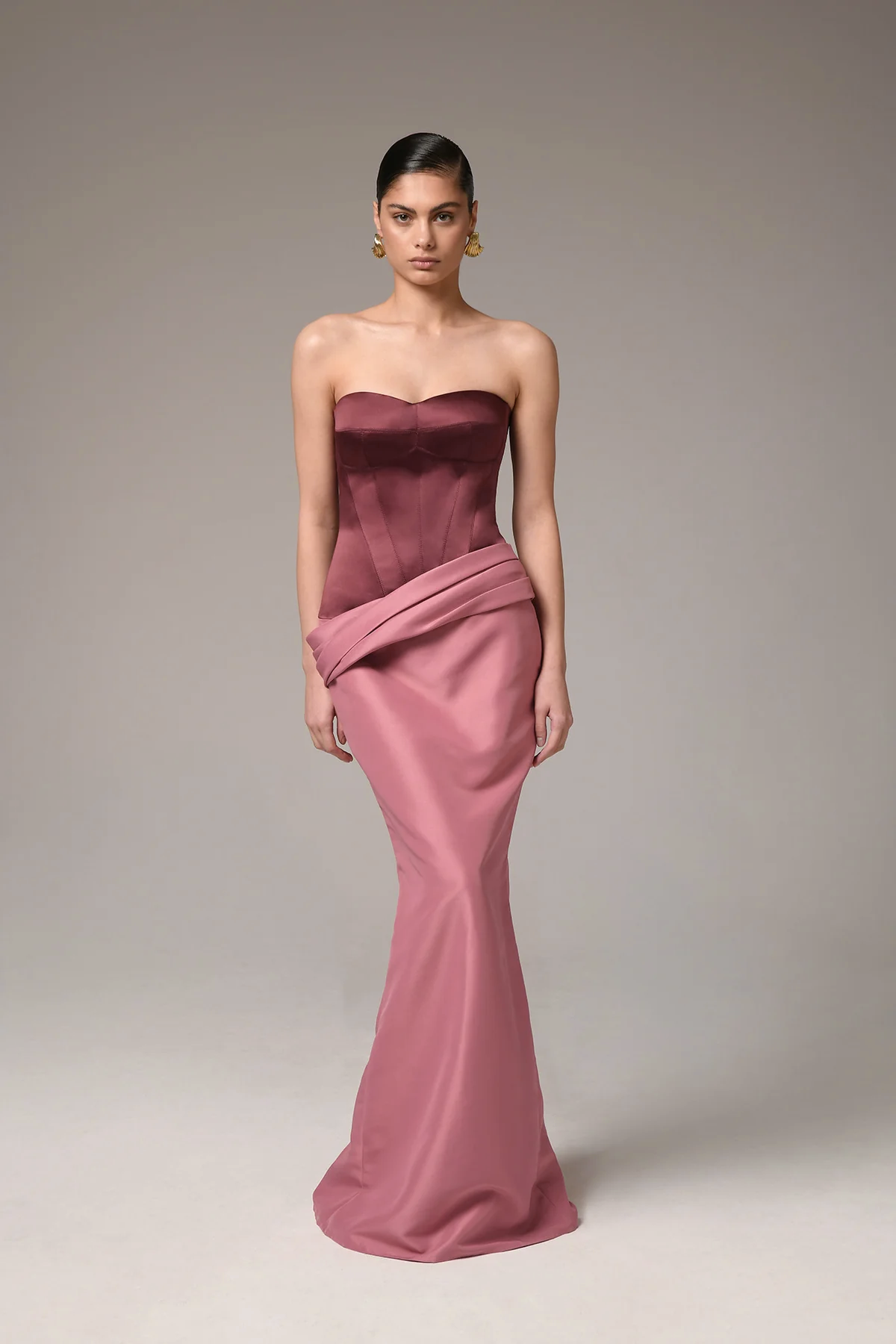 The Two-Tone Undressed Gown