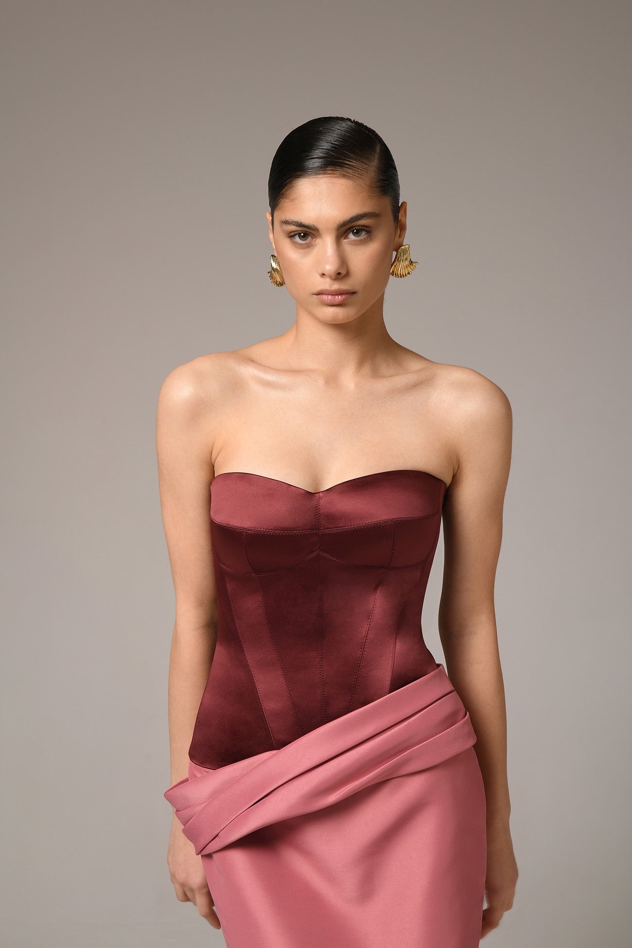 The Two-Tone Undressed Gown