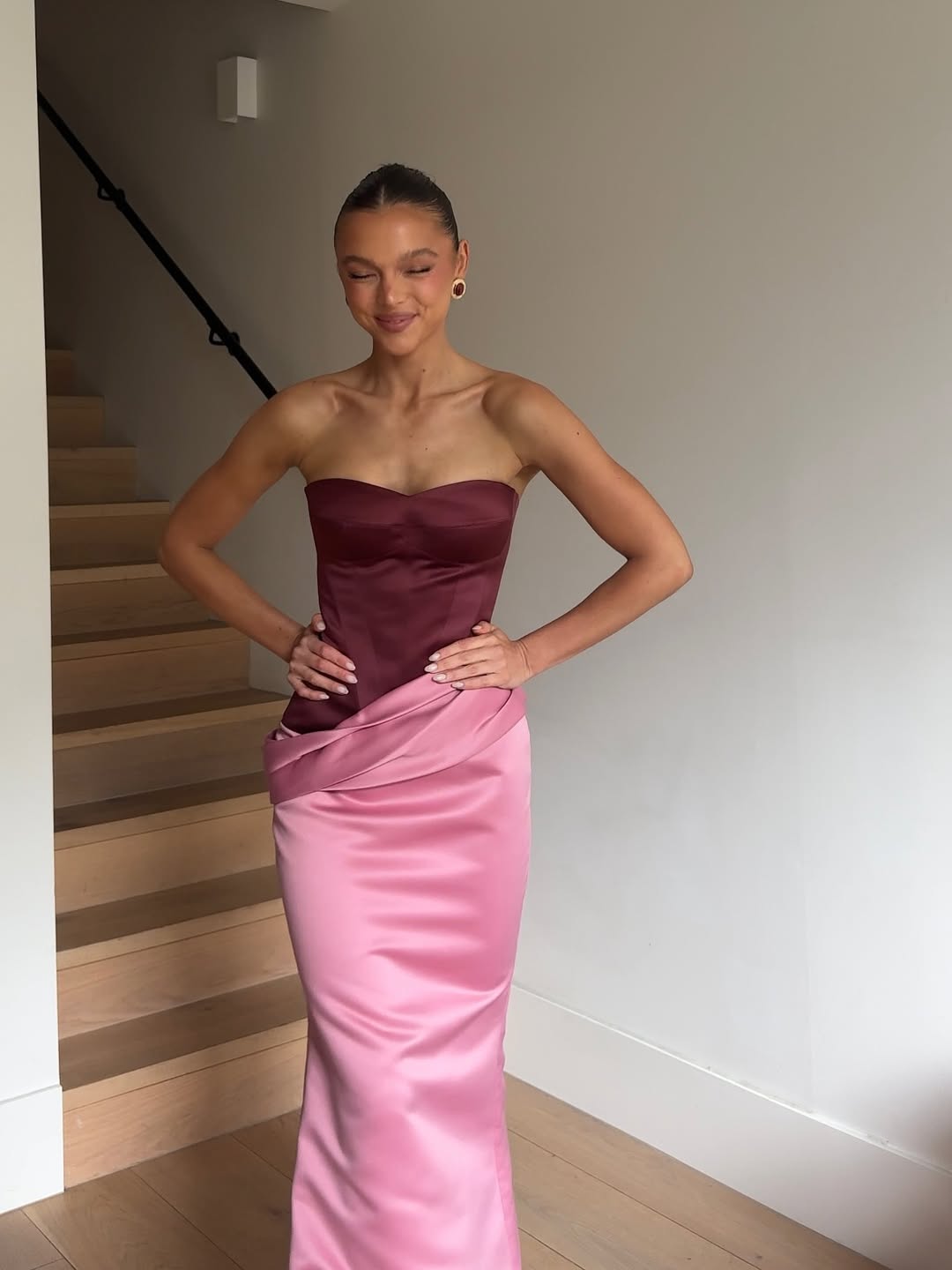 The Two-Tone Undressed Gown