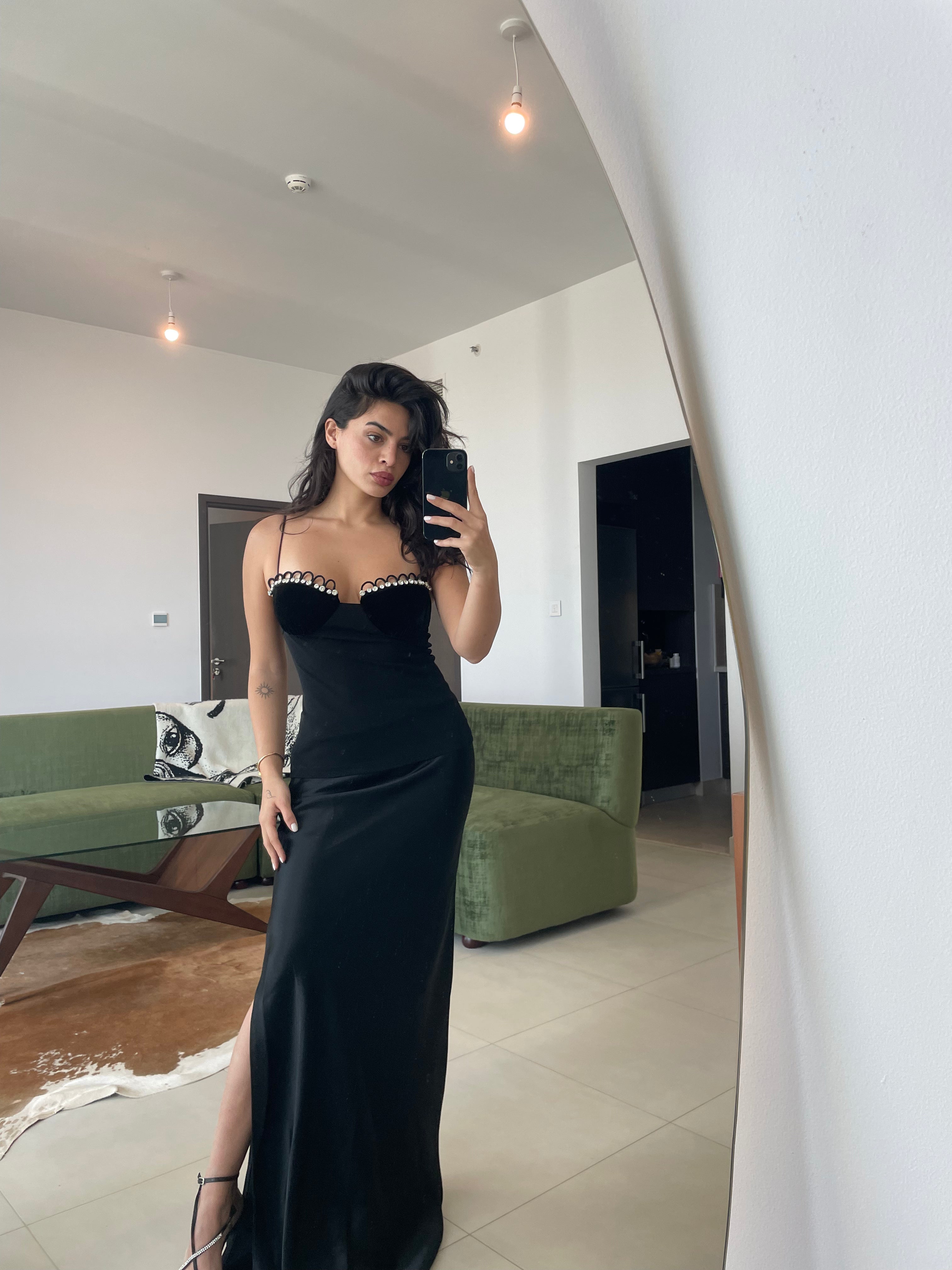 Eclipse Top with Crystal Trim - Nafsika Skourti