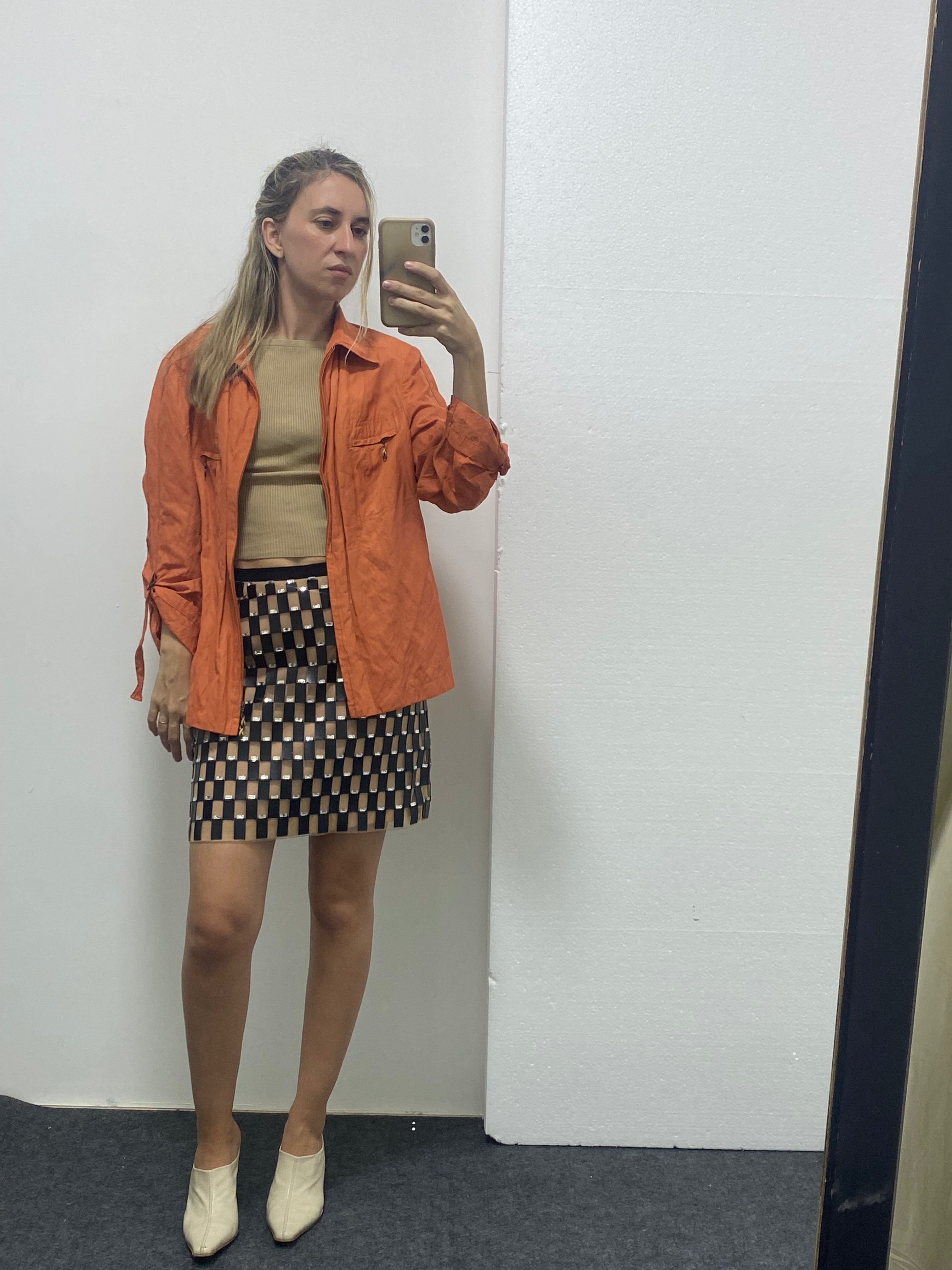 Chess Mini Skirt