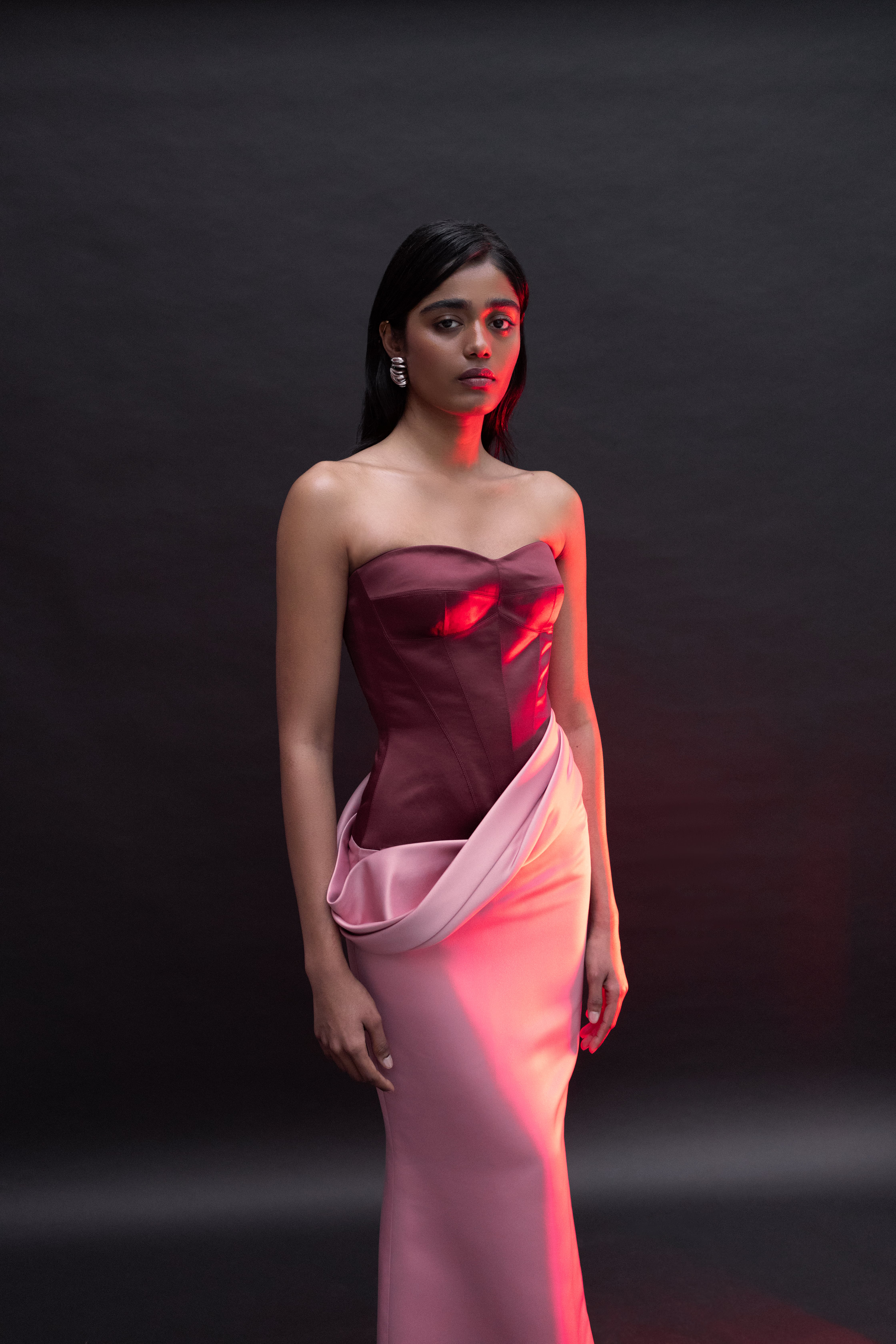 The Two-Tone Undressed Gown