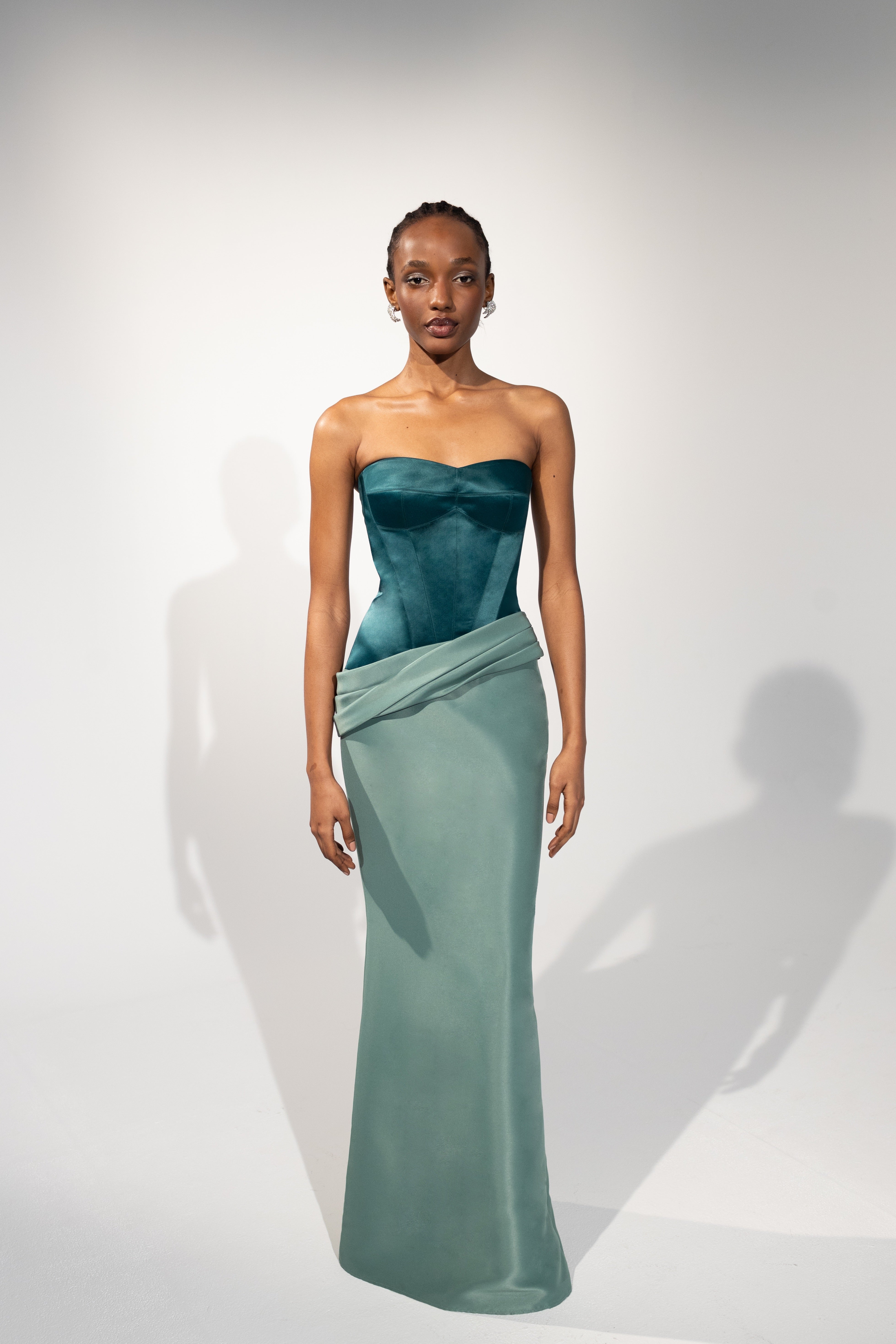 The Two-Tone Undressed Gown