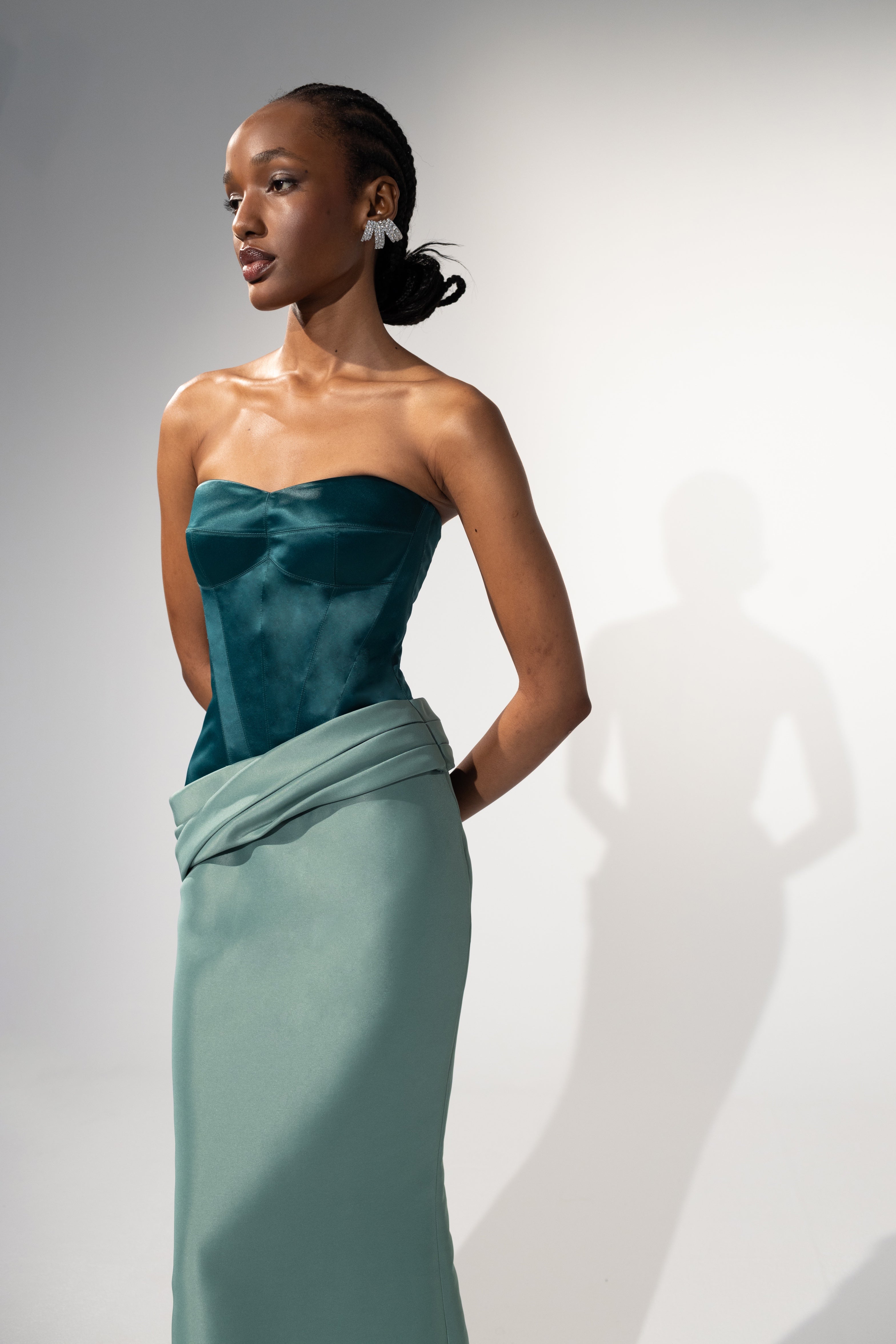 The Two-Tone Undressed Gown