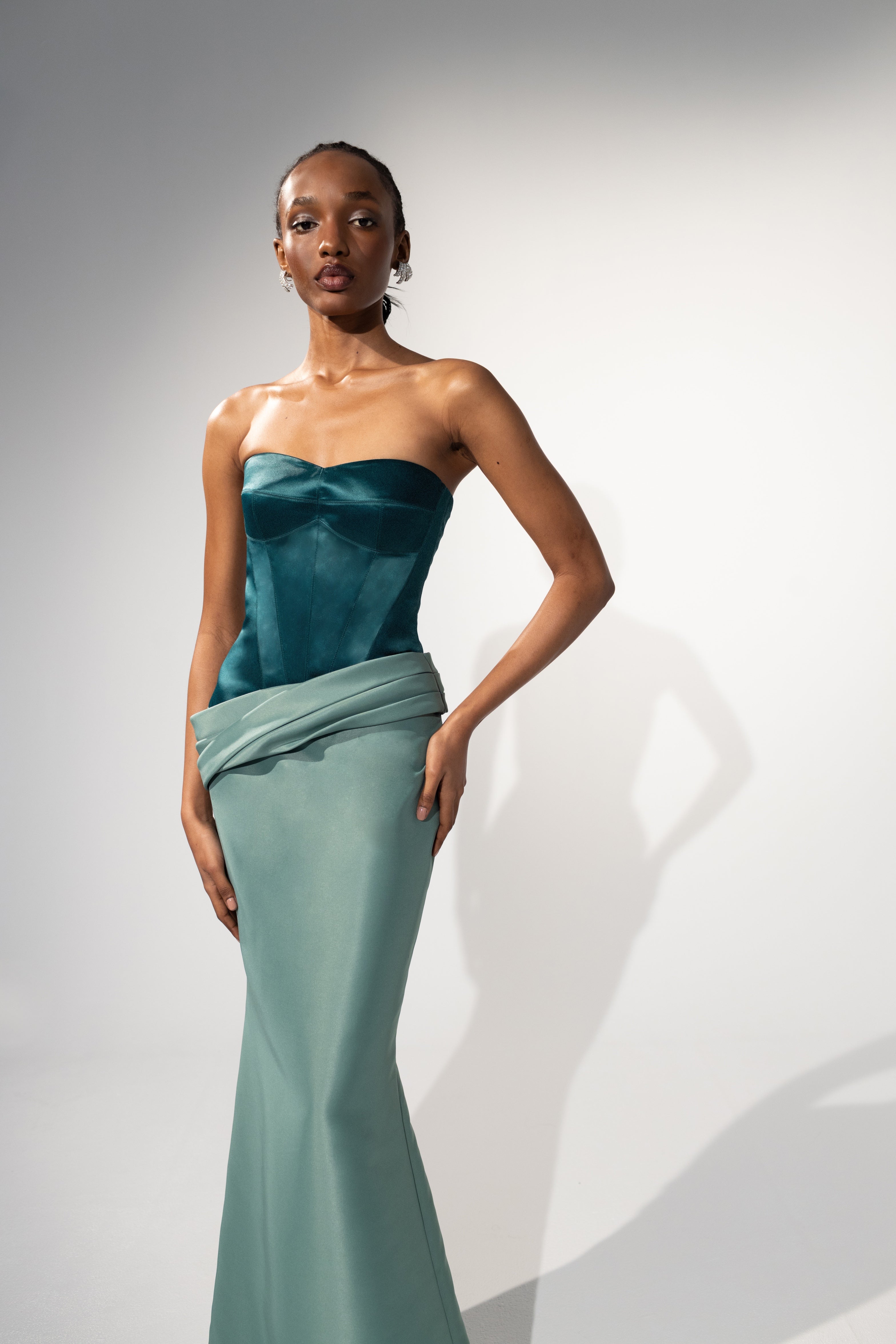 The Two-Tone Undressed Gown