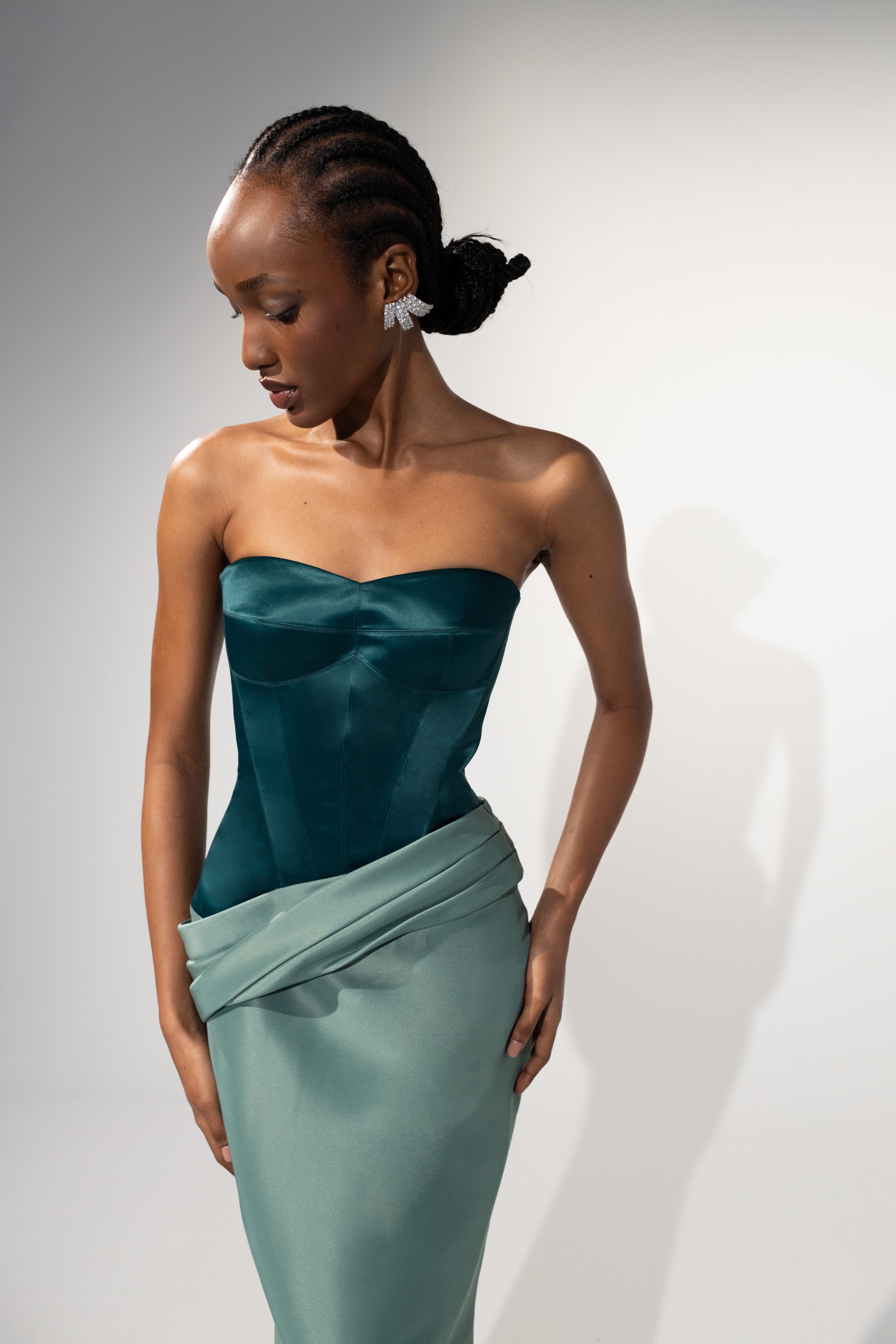 The Two-Tone Undressed Gown