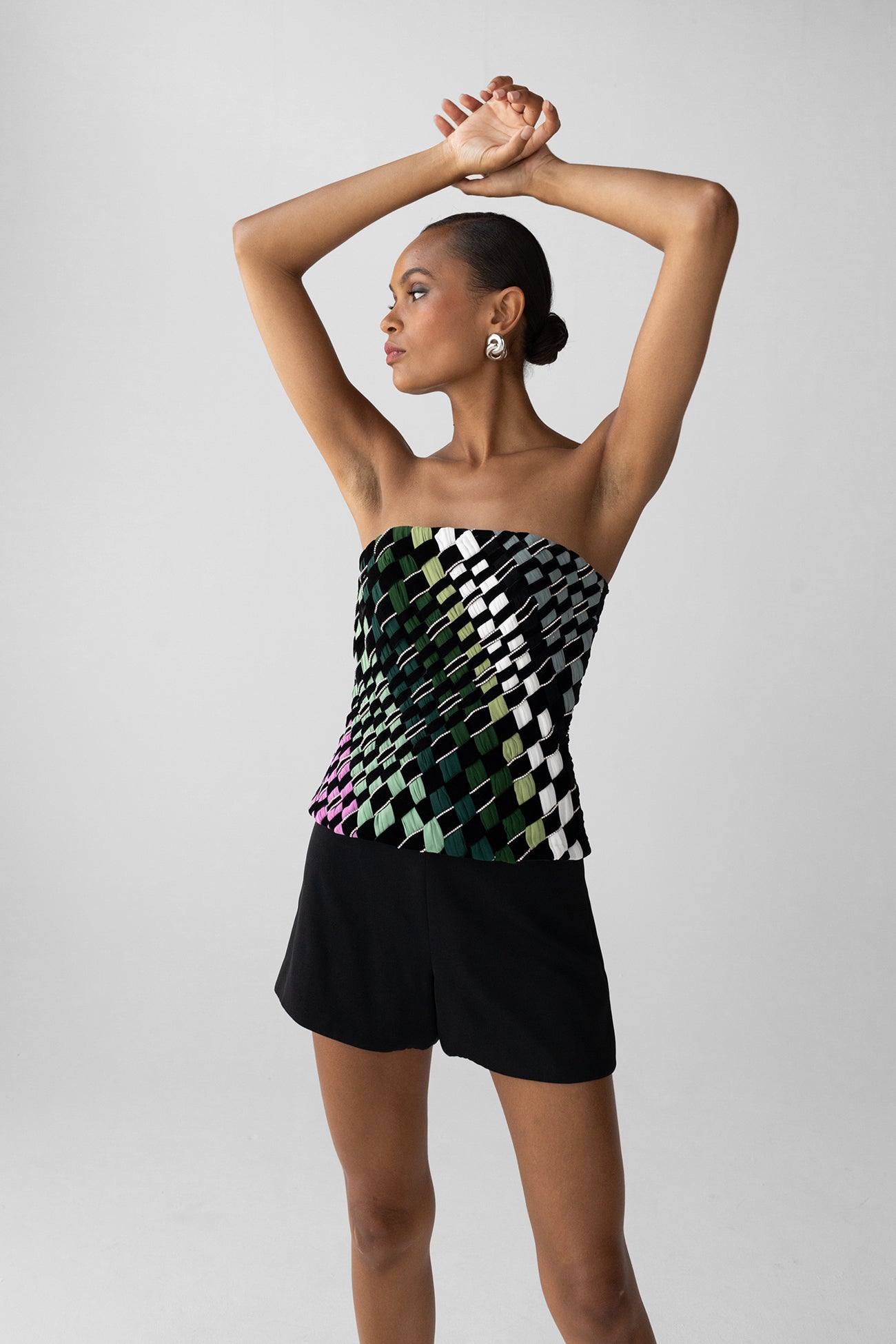 Woven Multicolor Top