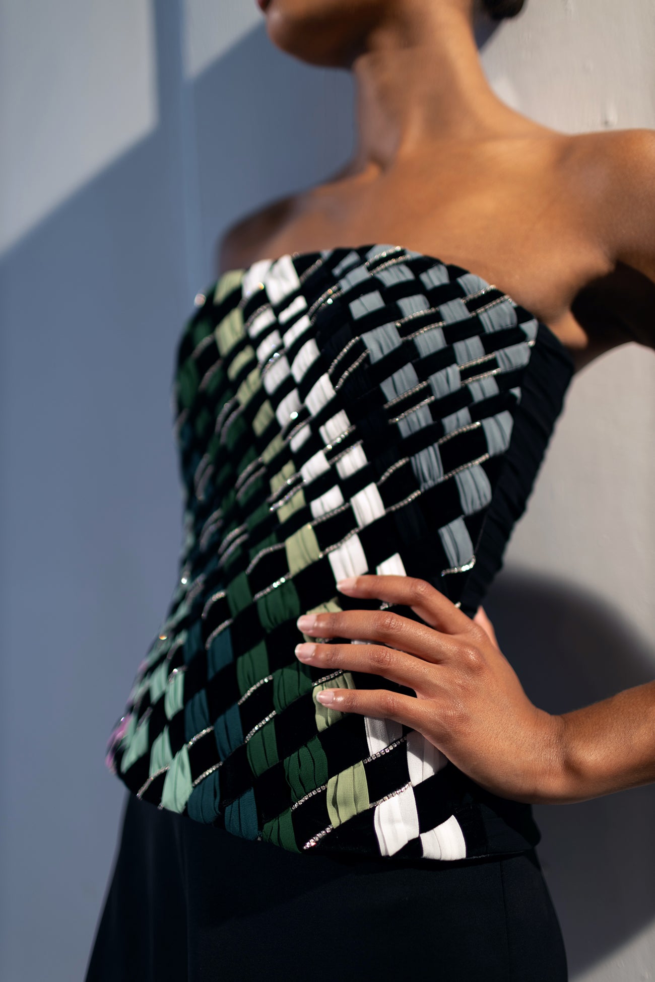 Woven Multicolor Top