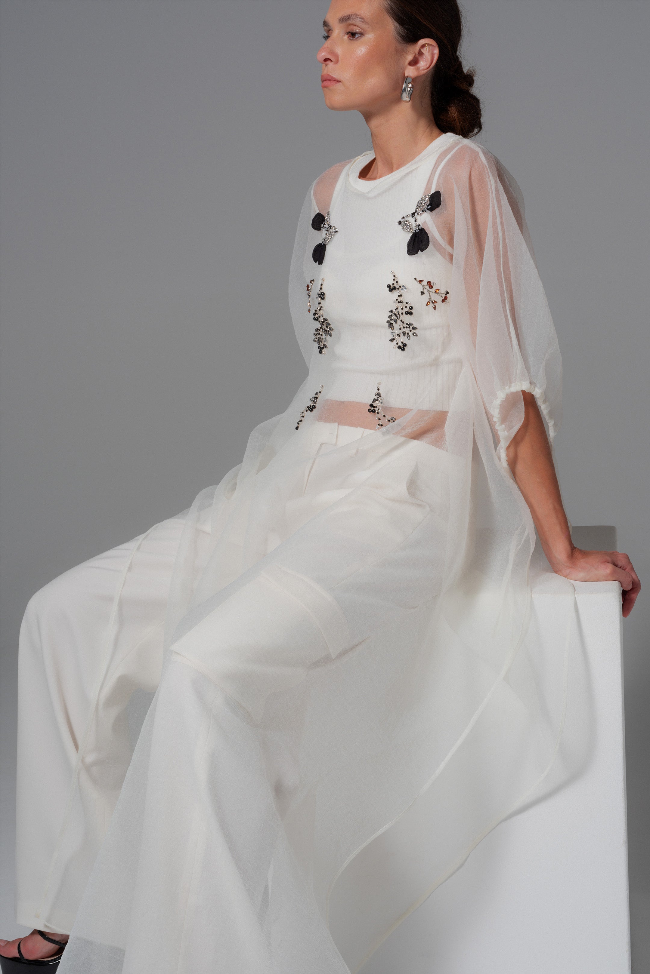 Organza Kaftan