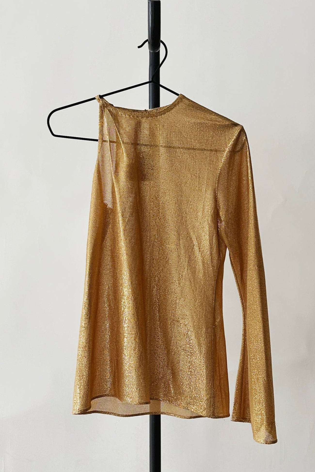 Pre-Loved Gold One Sleeve Top