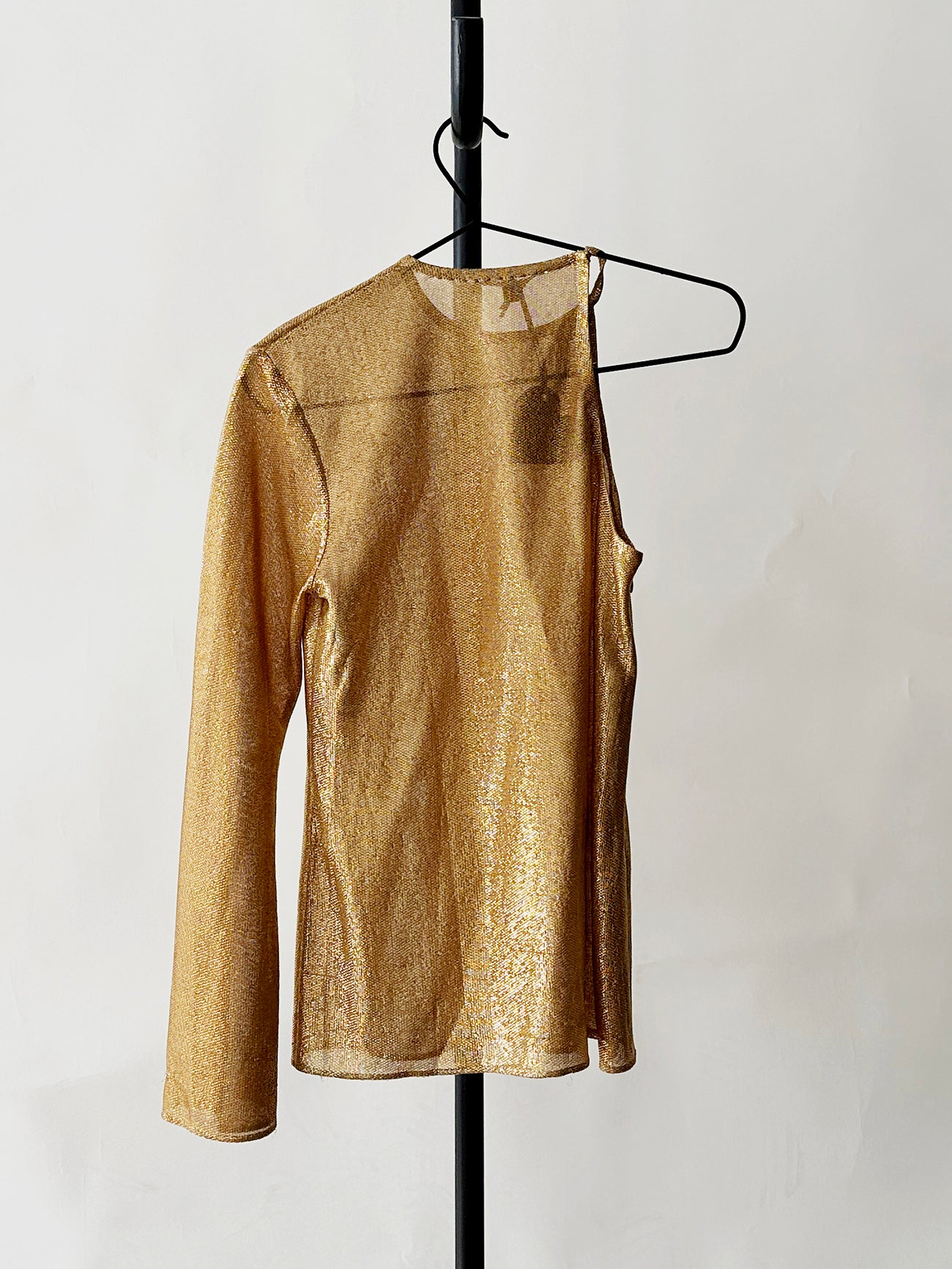 Pre-Loved Gold One Sleeve Top