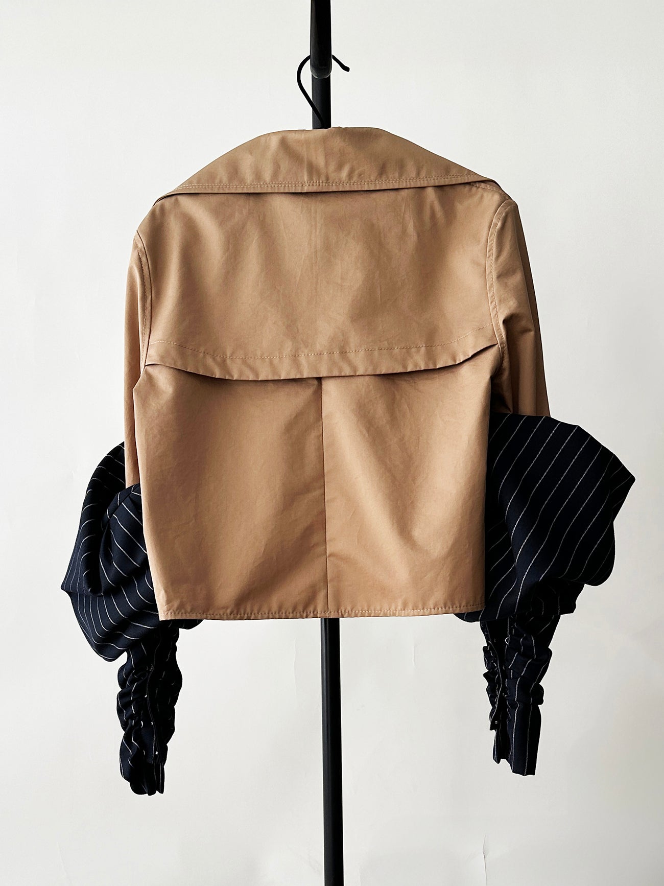 Pre-Loved Couture Sleeve Cropped Trench