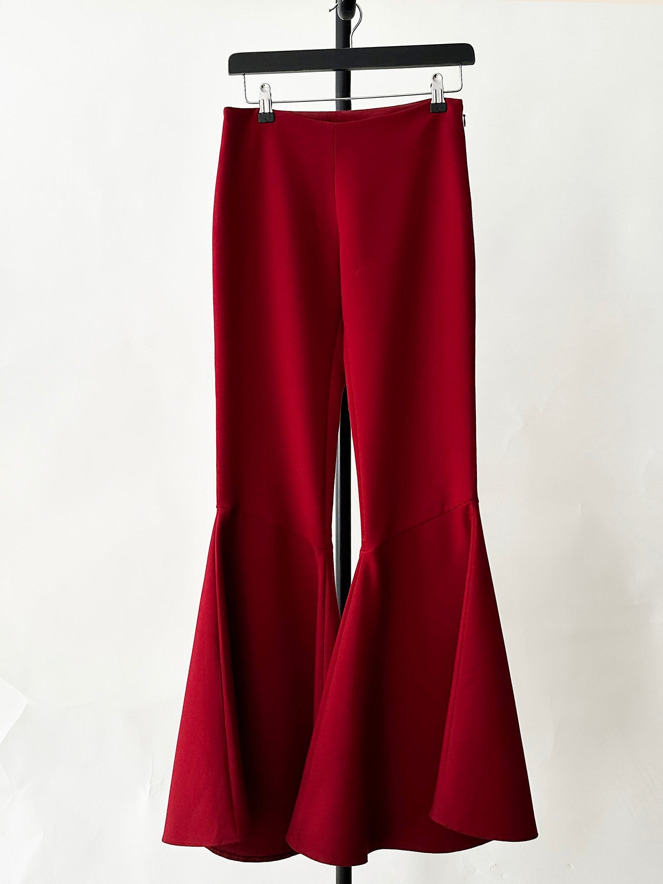 Pre-Loved Red Flare Trouser