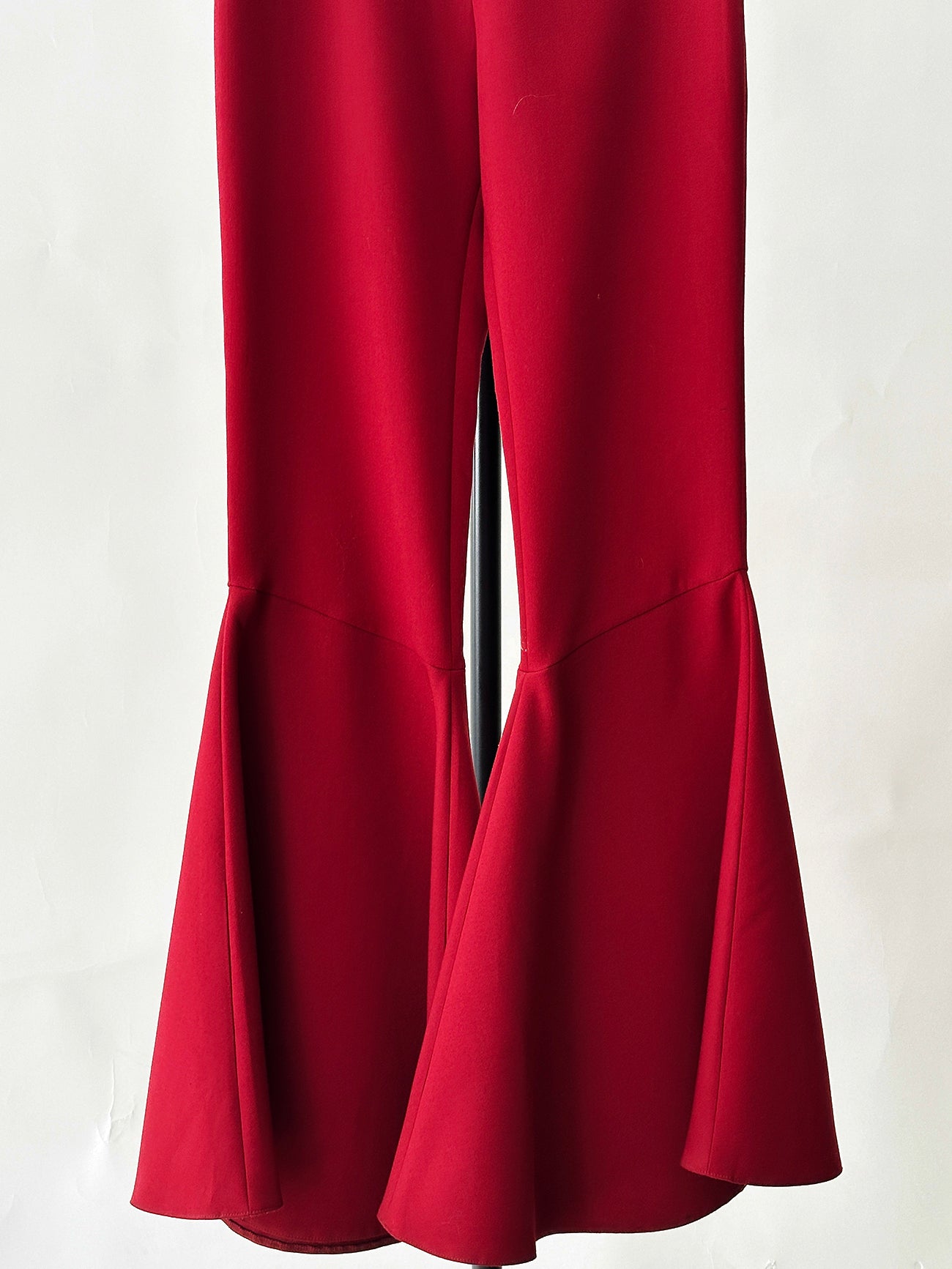 Pre-Loved Red Flare Trouser