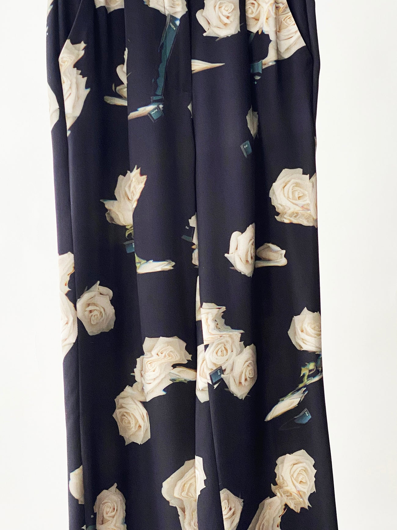 Pre-Loved Rose Glitch Trousers