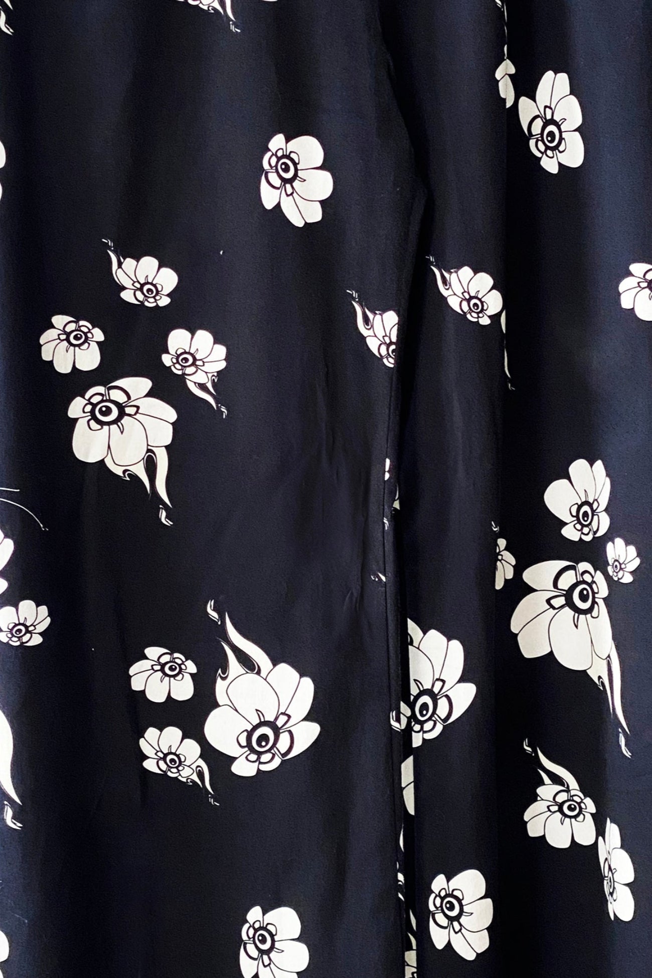 Pre-Loved Floral Wide Leg Denim