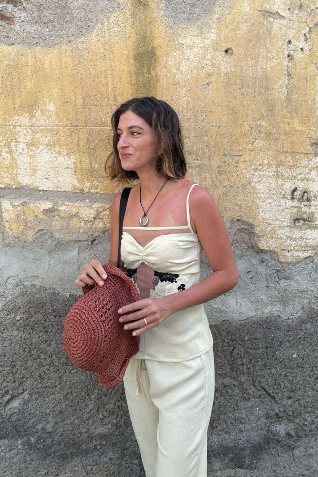 The Luna Top in Yellow