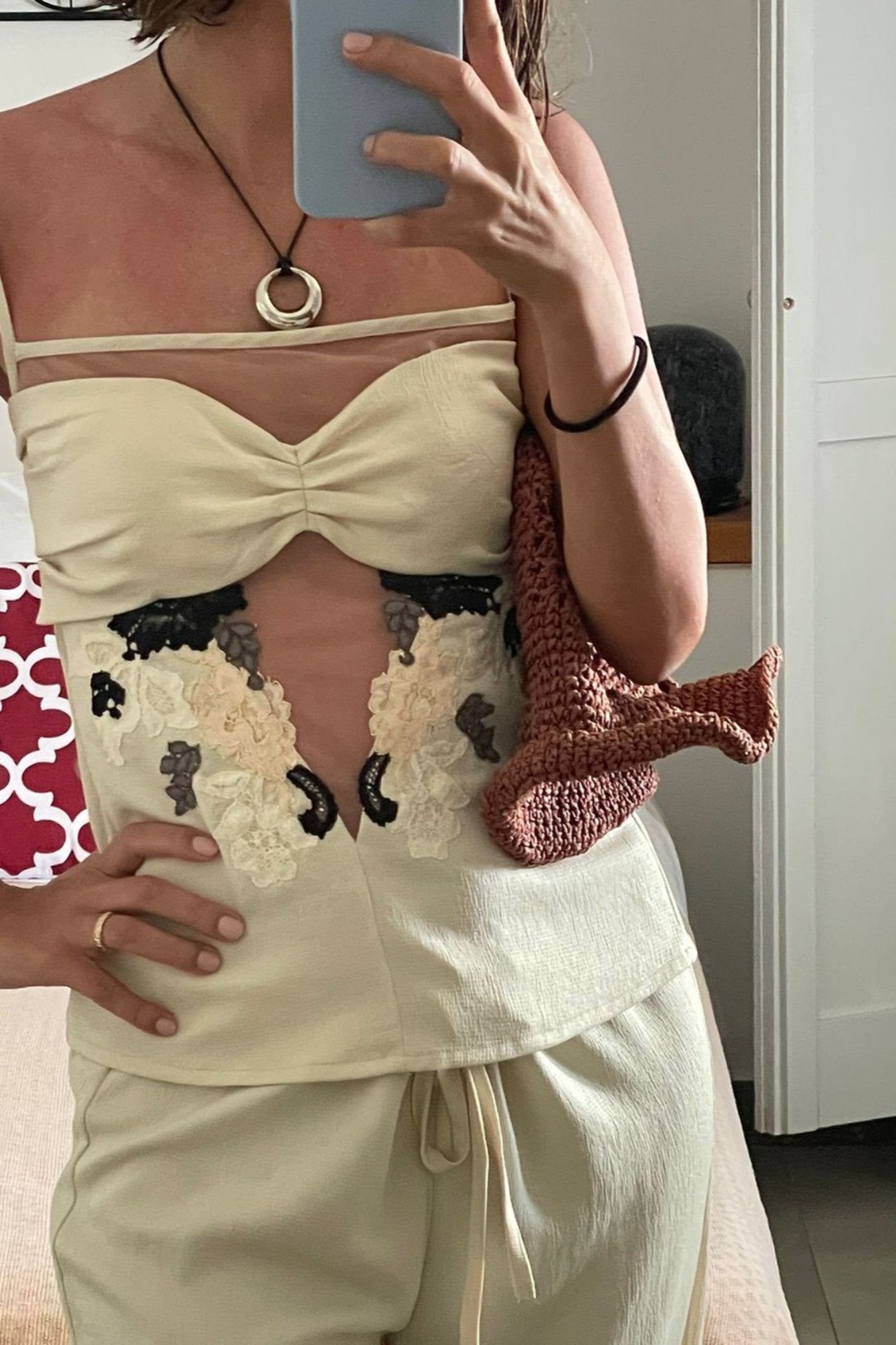 The Luna Top in Yellow