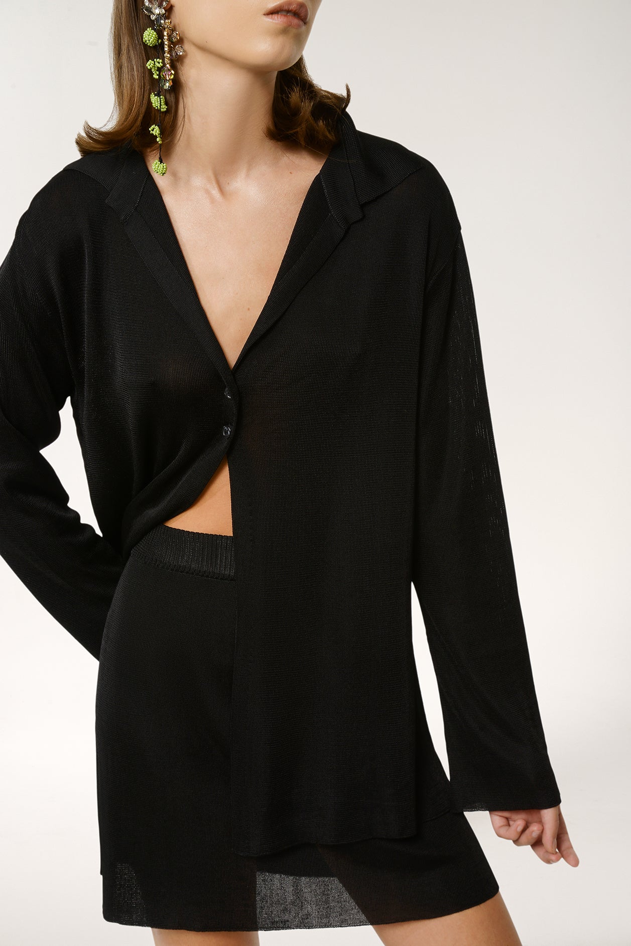 Knit Cardigan Long - Nafsika Skourti