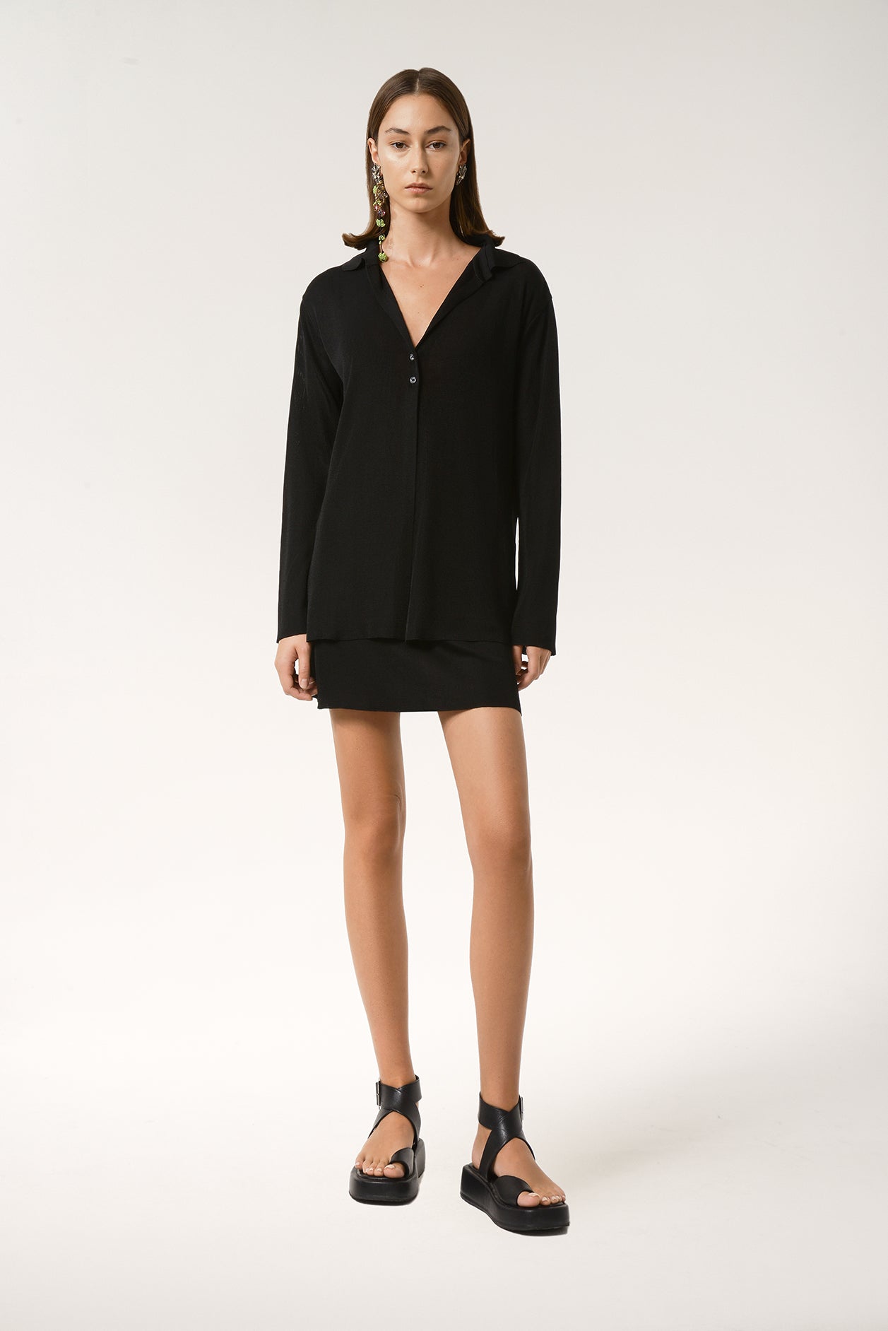 Knit Cardigan Long - Nafsika Skourti