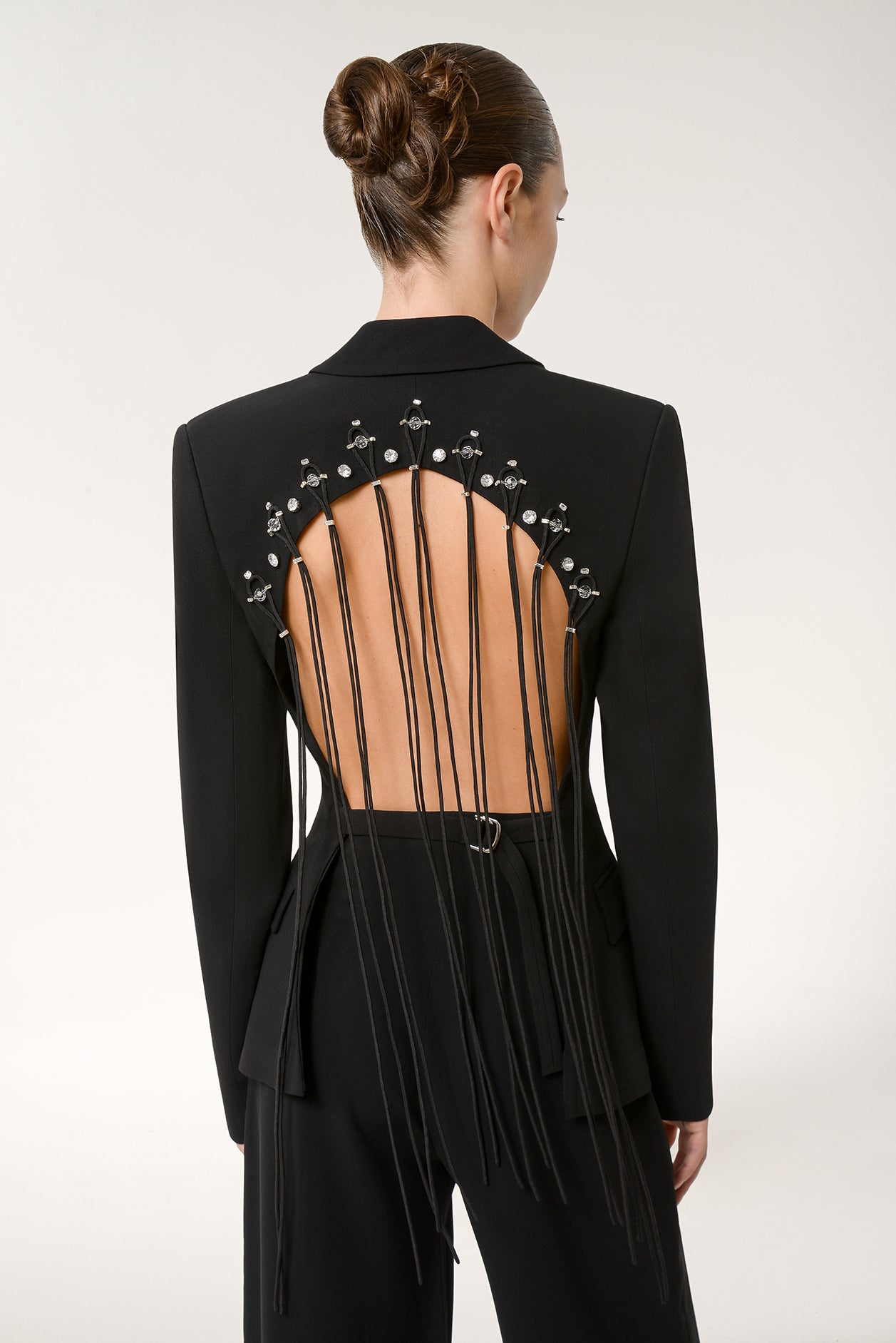 Intricate Blazer Black