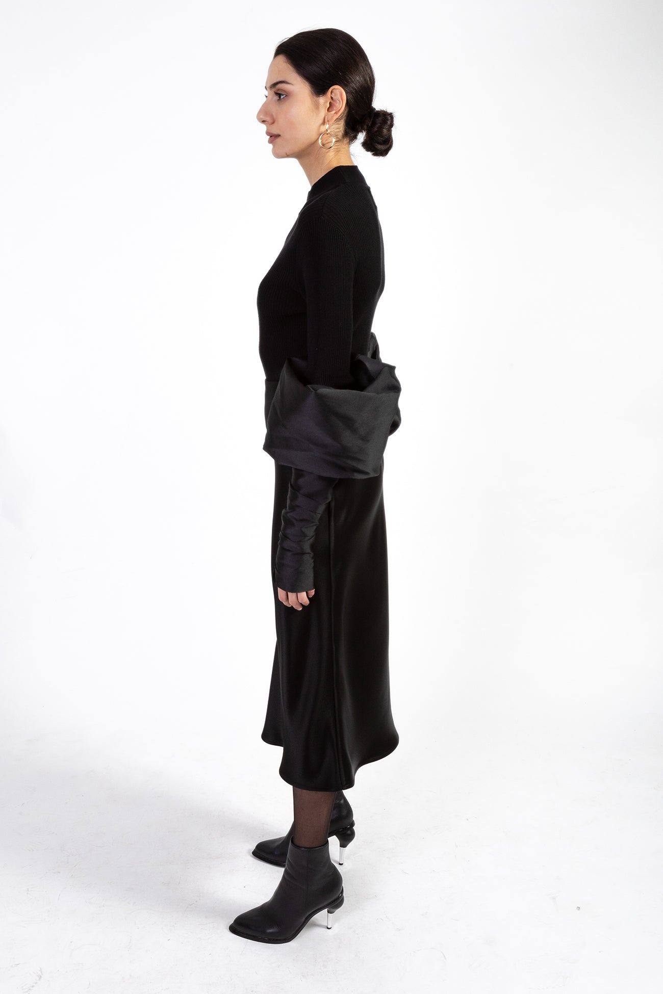 Turtleneck with Couture Sleeves - Nafsika Skourti