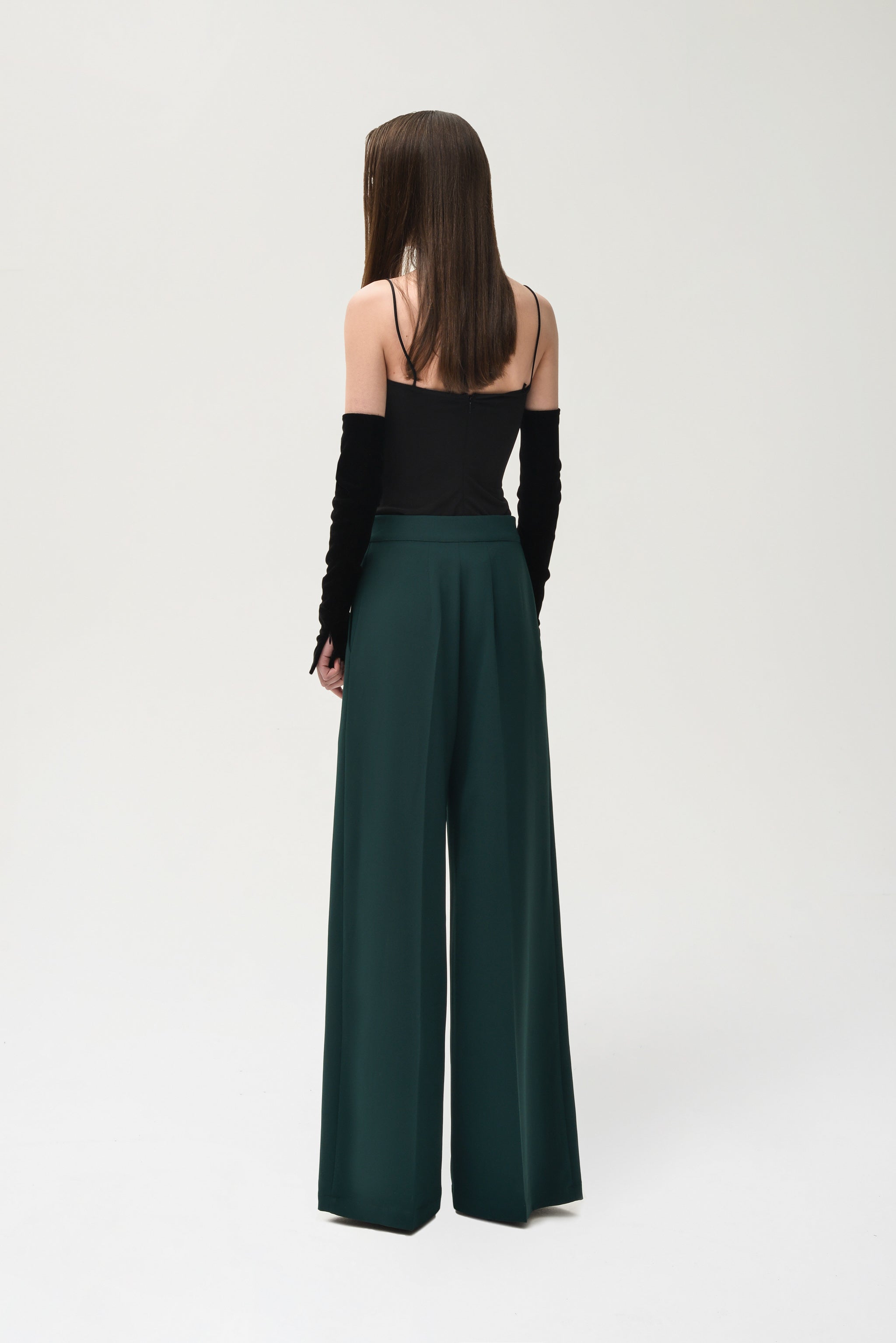 Eclipse Jersey Top with Velvet Bust - Nafsika Skourti