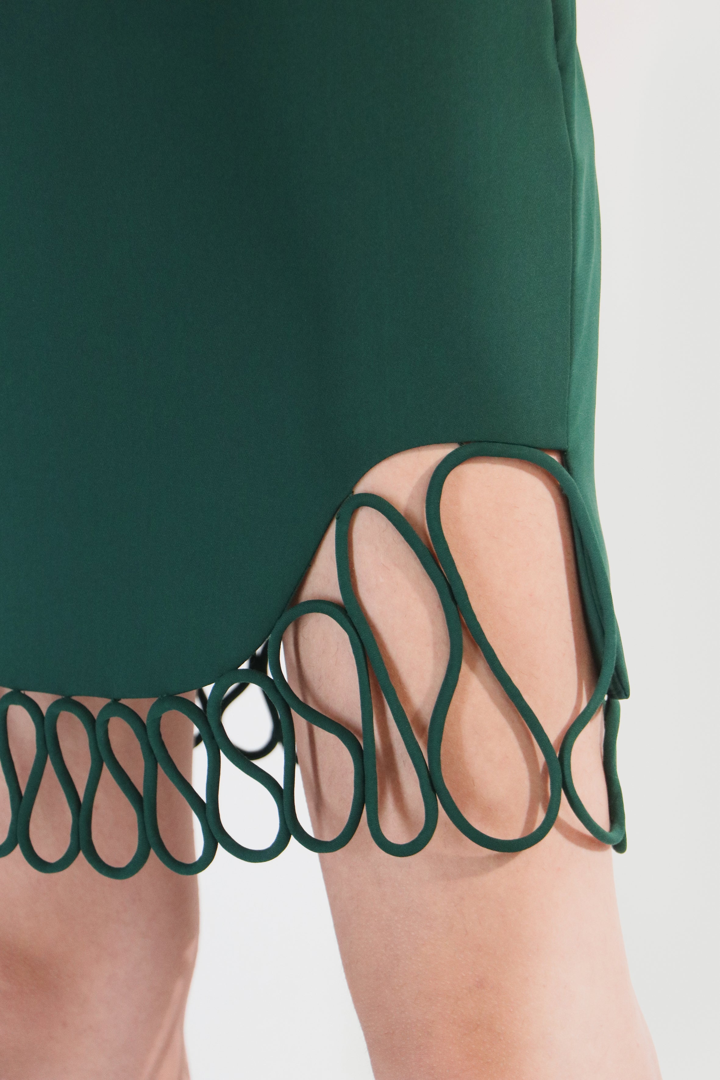 Squiggly Mini Skirt