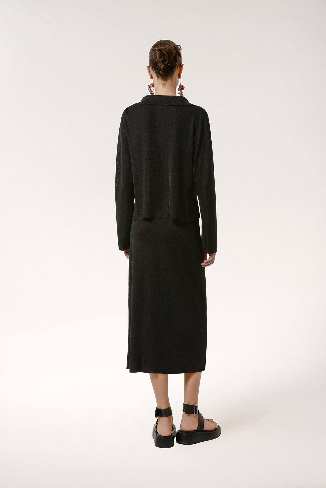 Knit Midi Skirt - Nafsika Skourti