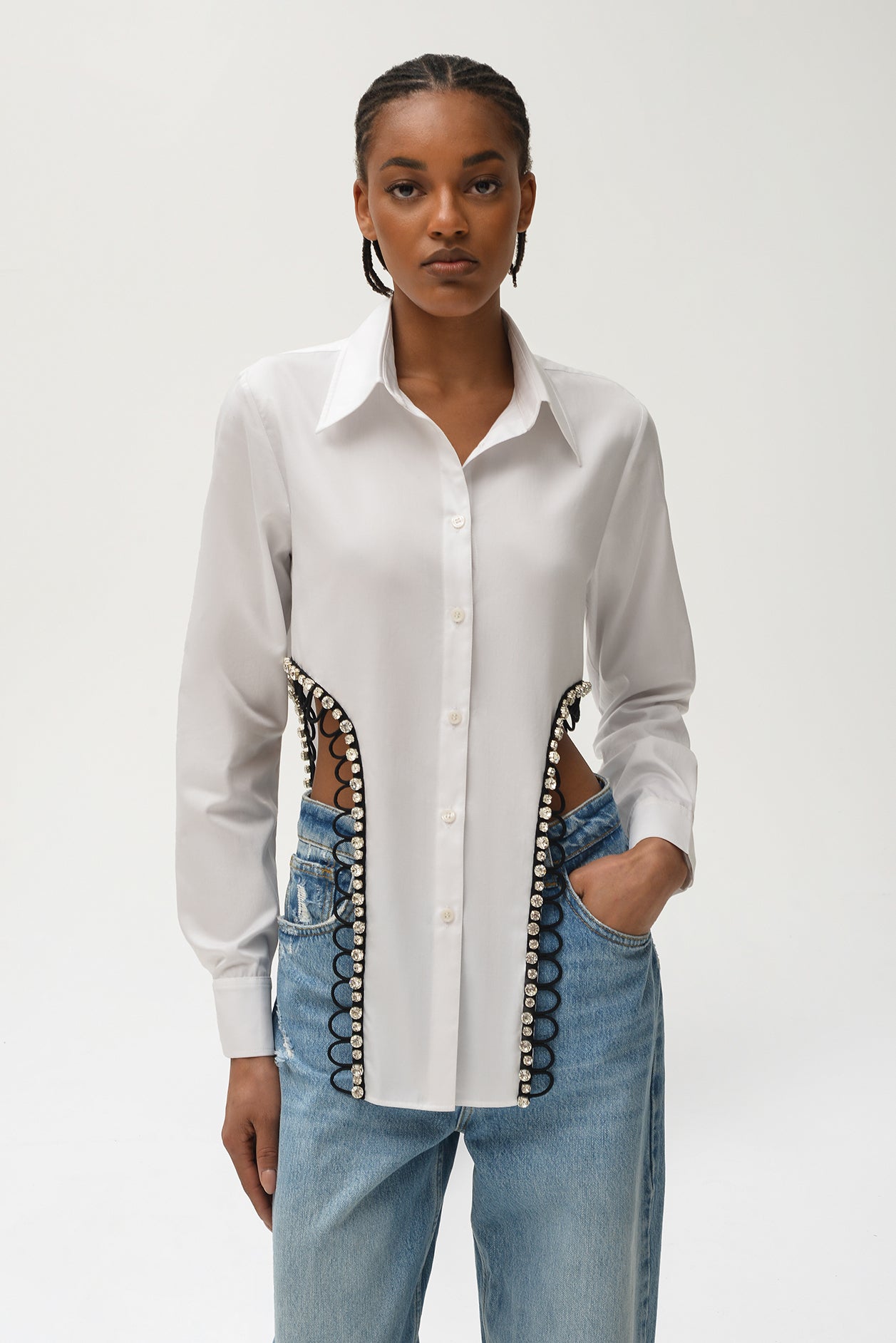 Cutout Leo Shirt - Nafsika Skourti