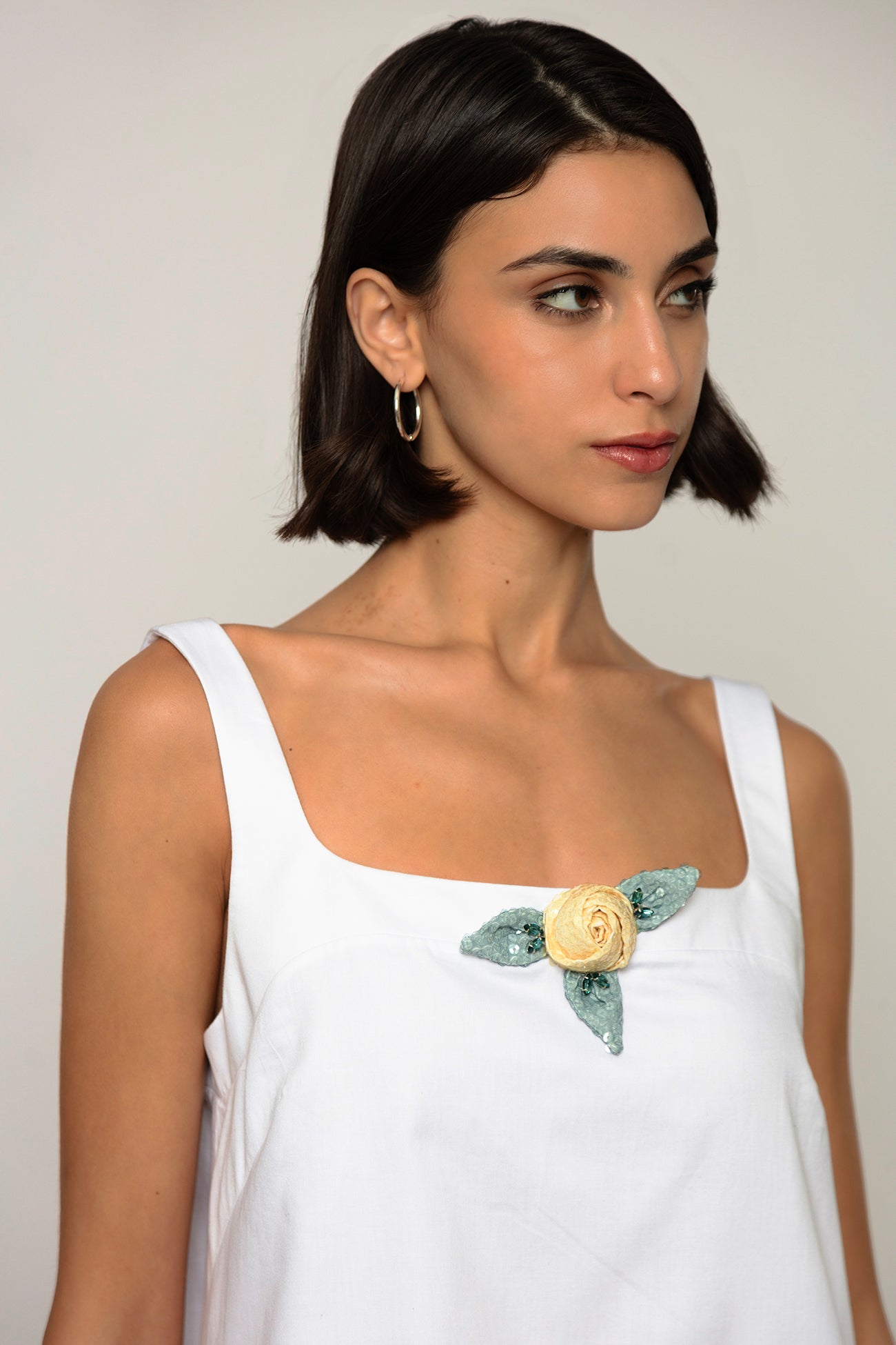 Garden Cotton Midi Dress