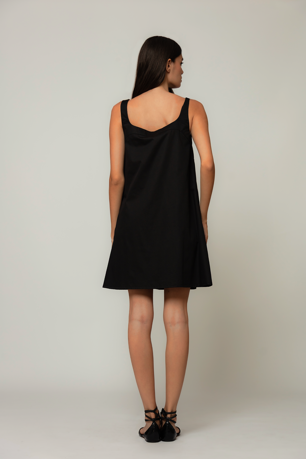 Garden Cotton Mini Dress