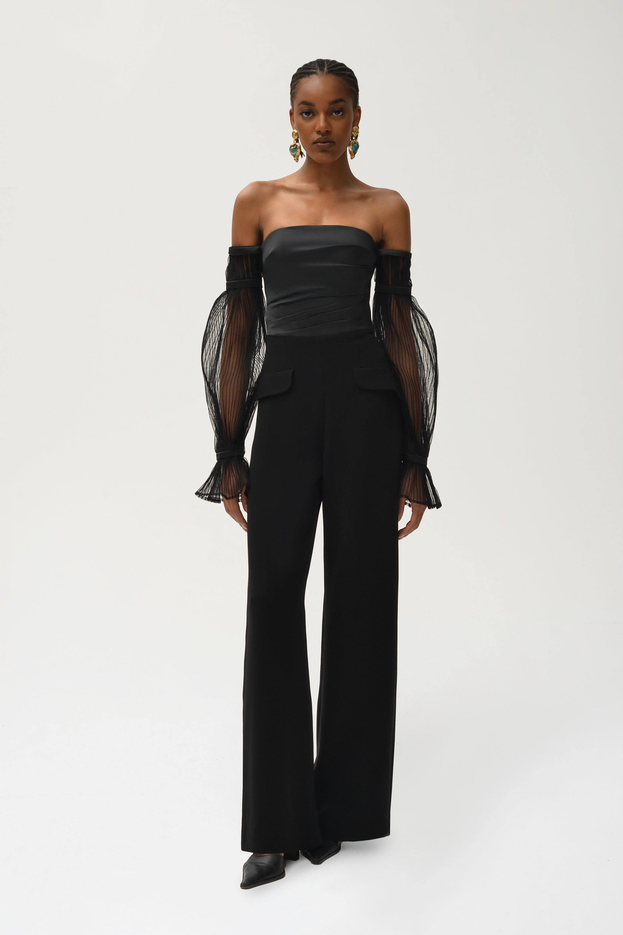 Strapless Optimist Jumpsuit - Nafsika Skourti