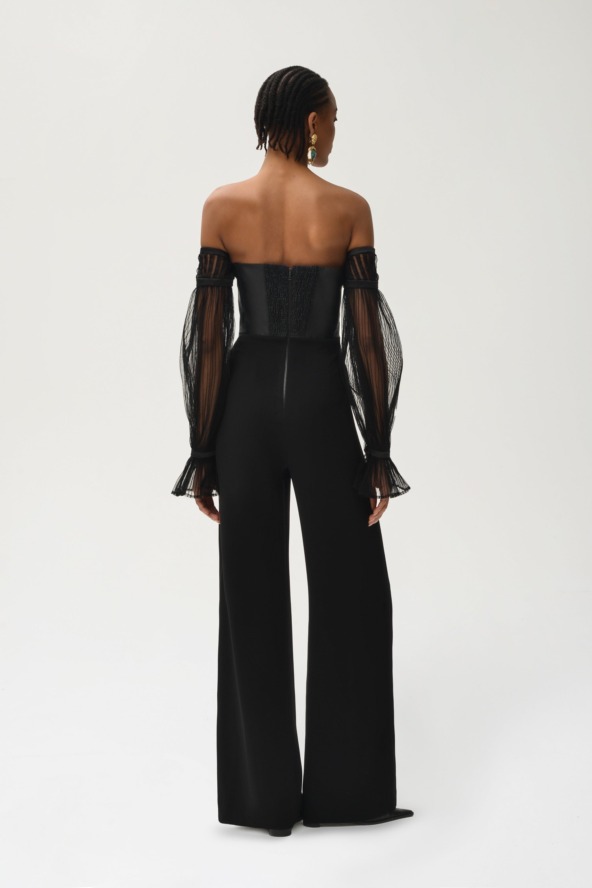 Strapless Optimist Jumpsuit - Nafsika Skourti